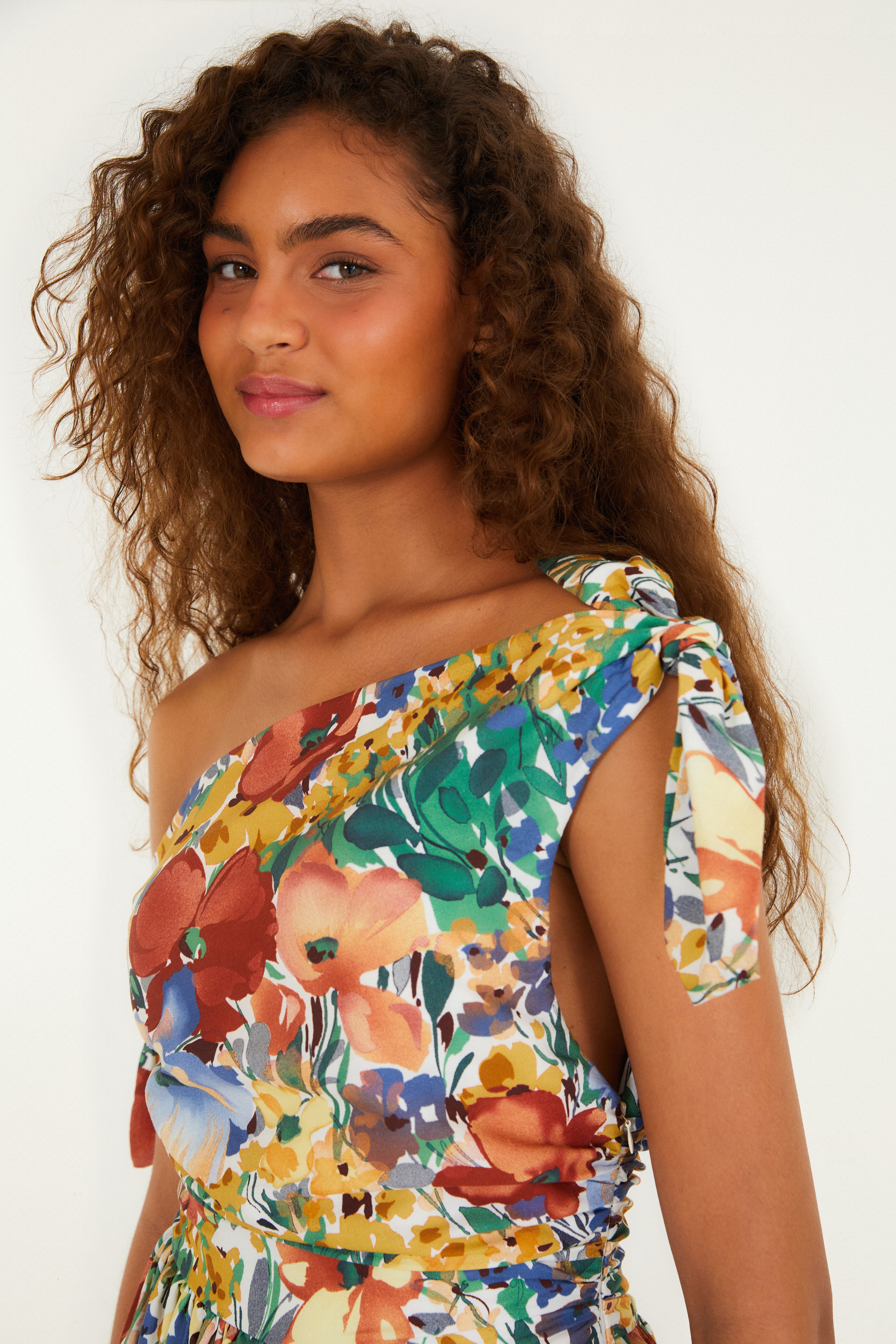 Vestido Estampado Camponesa