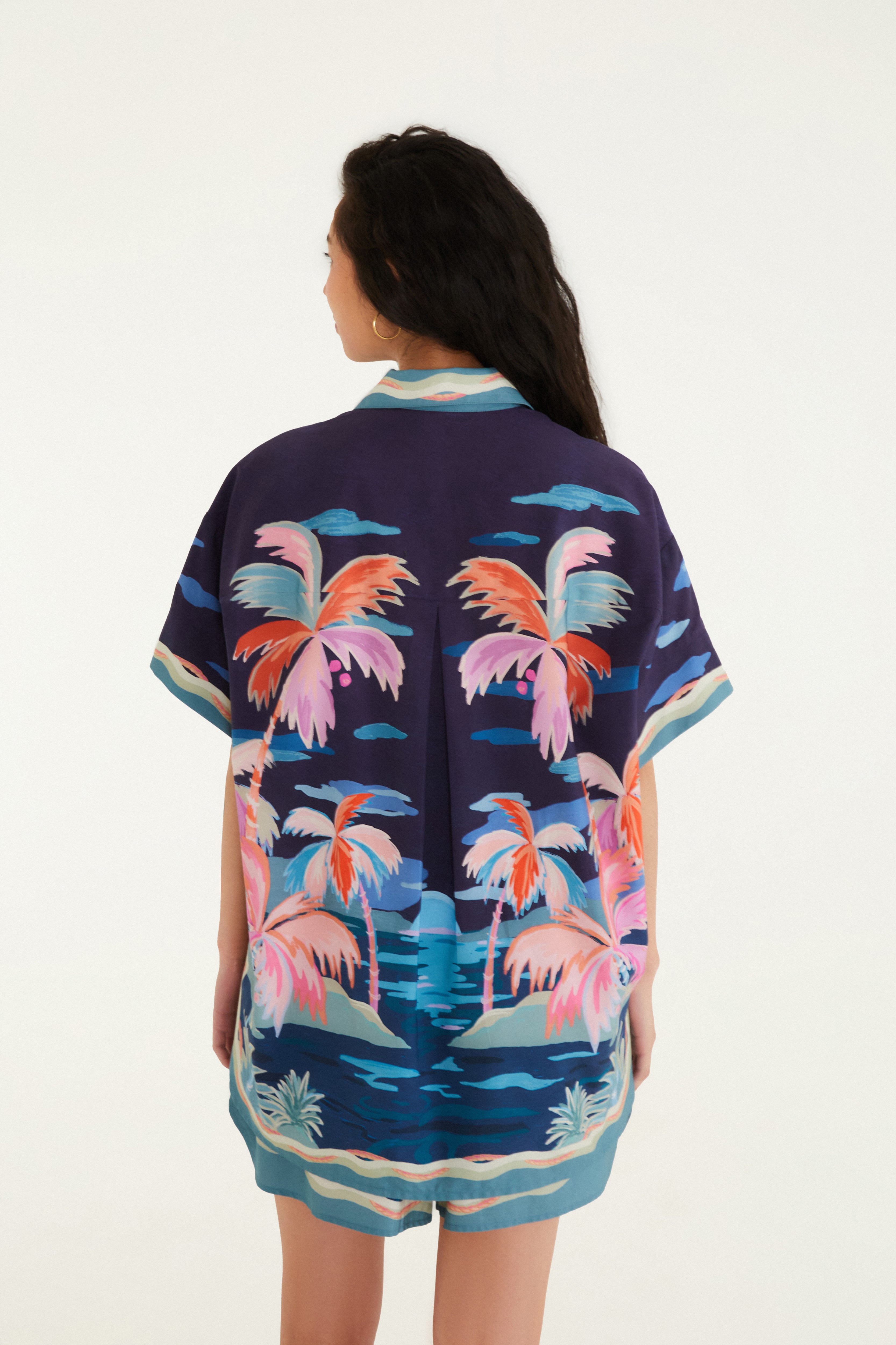 Camisa Estampada Luar
