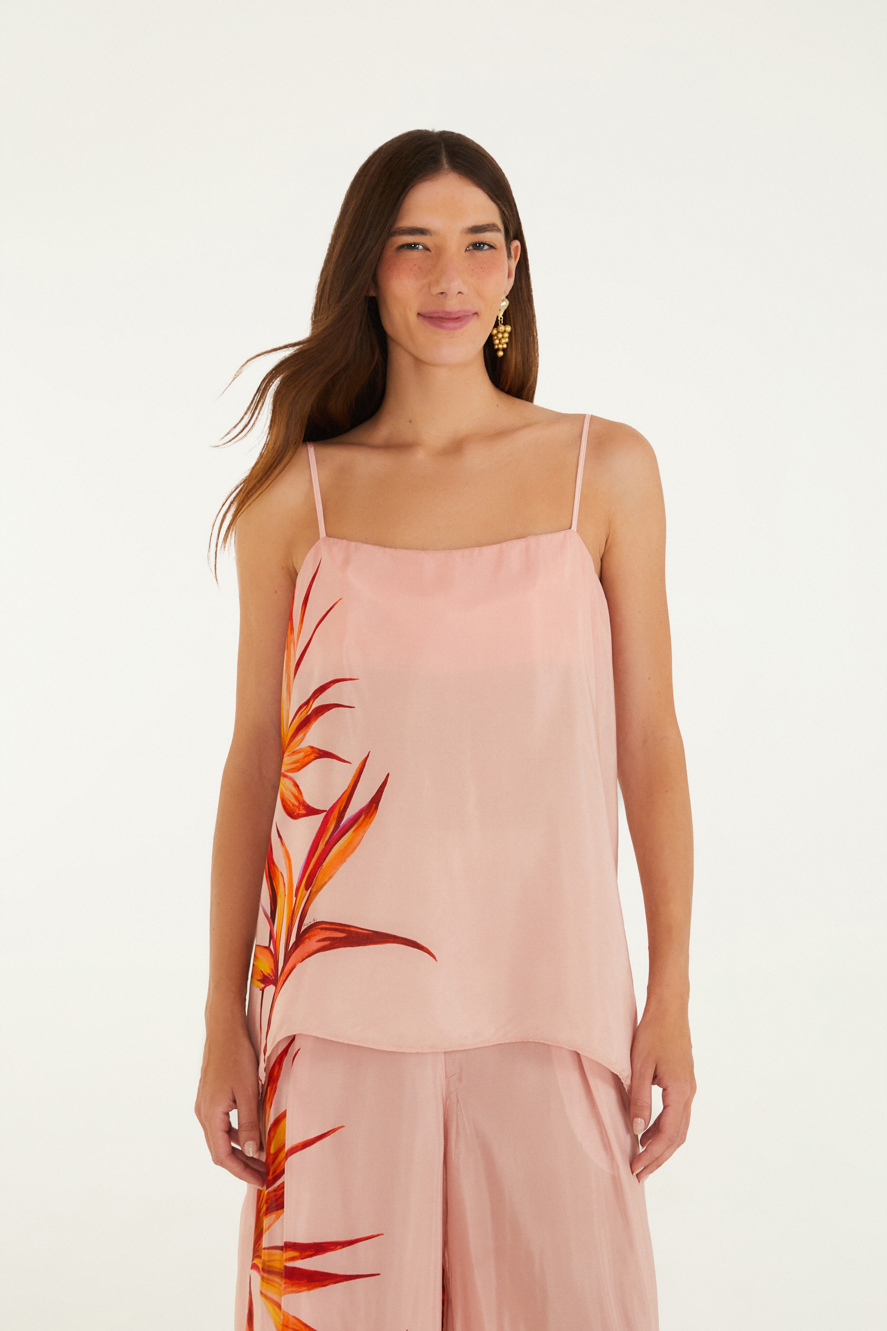 Blusa Estampada Maxi Estrelícia