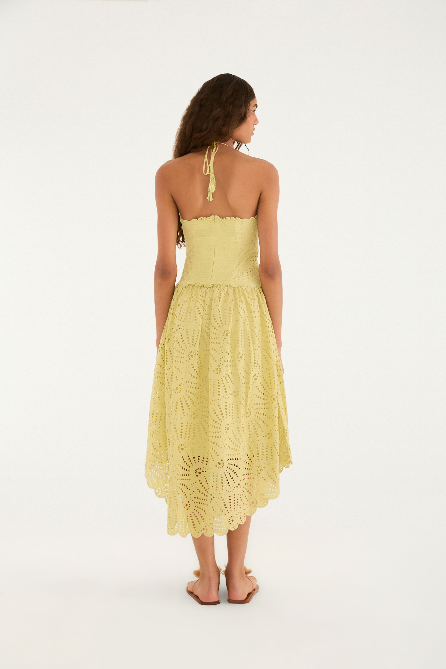 Vestido Laise Frente Única Copabanana