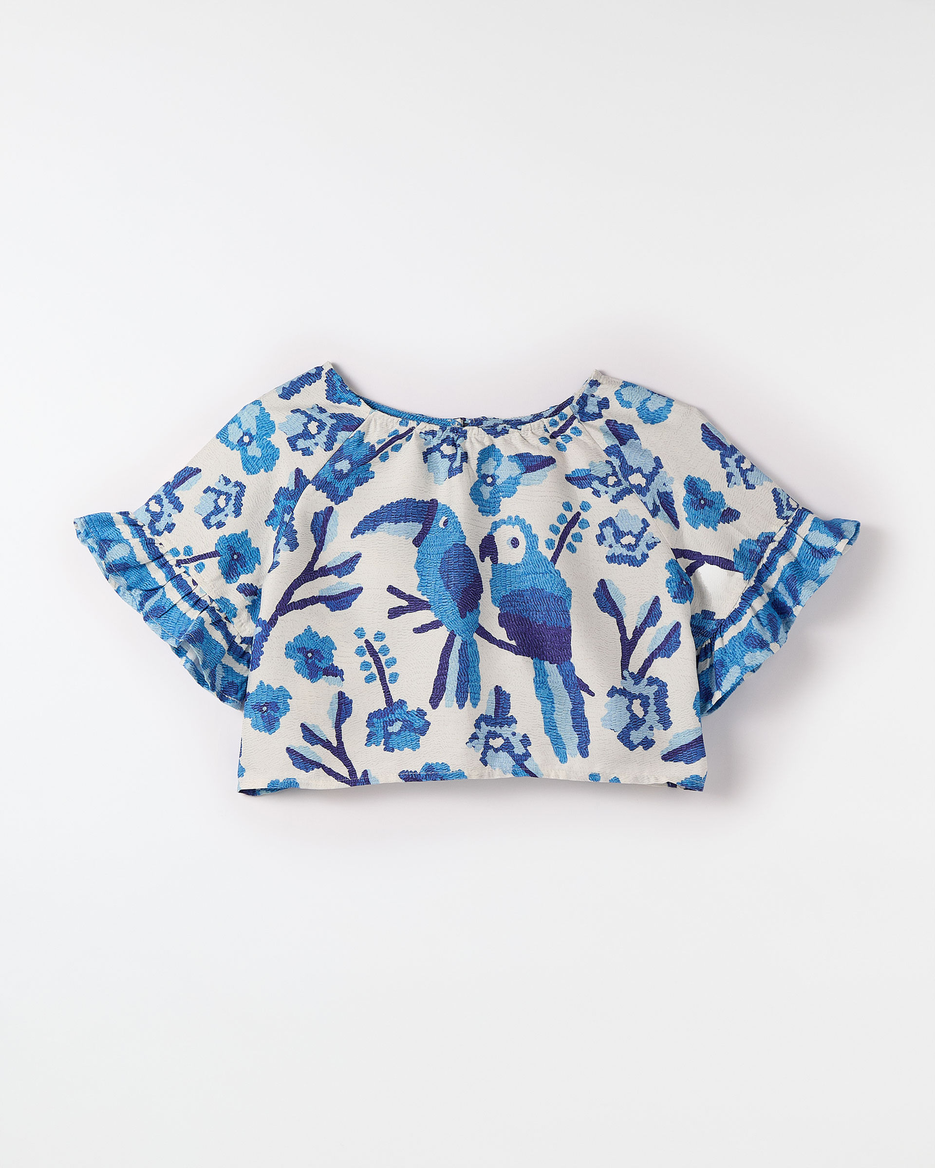 Blusa Jardim De Flores