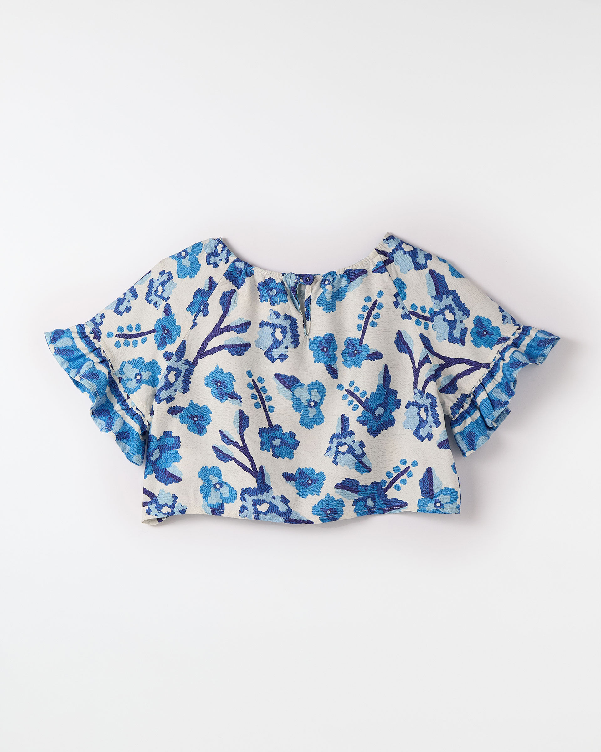 Blusa Jardim De Flores