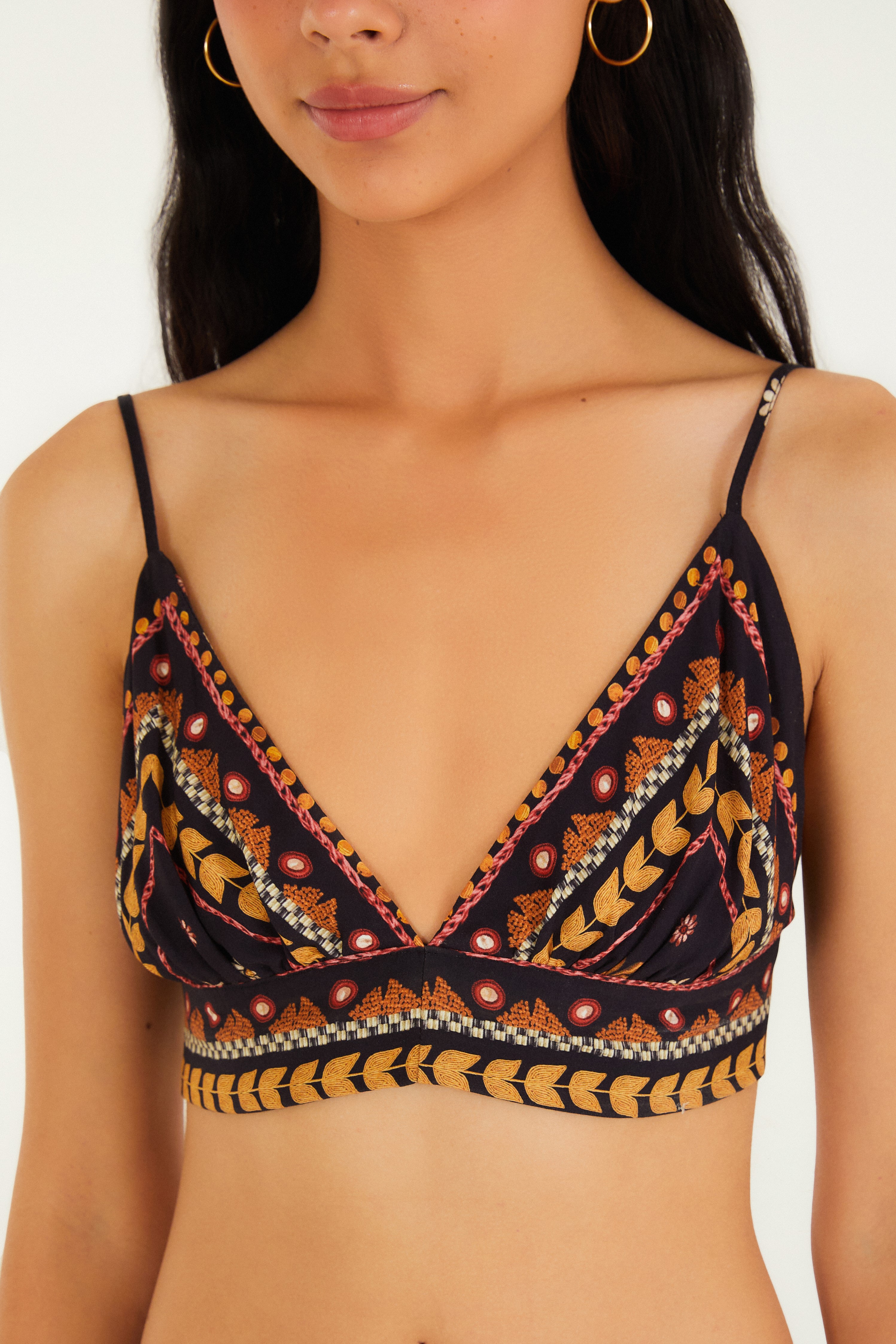 Top Estampado Lenço Lili