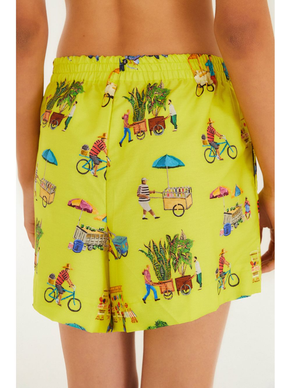 Farm — Short Estampado Vida Sobre Rodas
