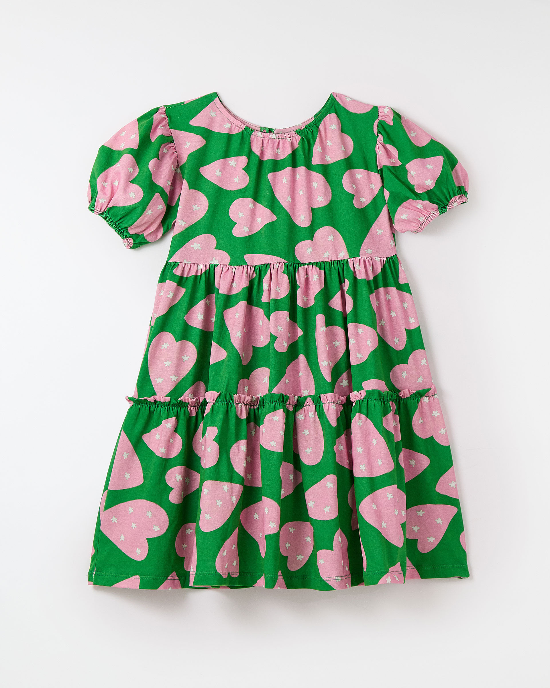 Vestido Malha Corazones