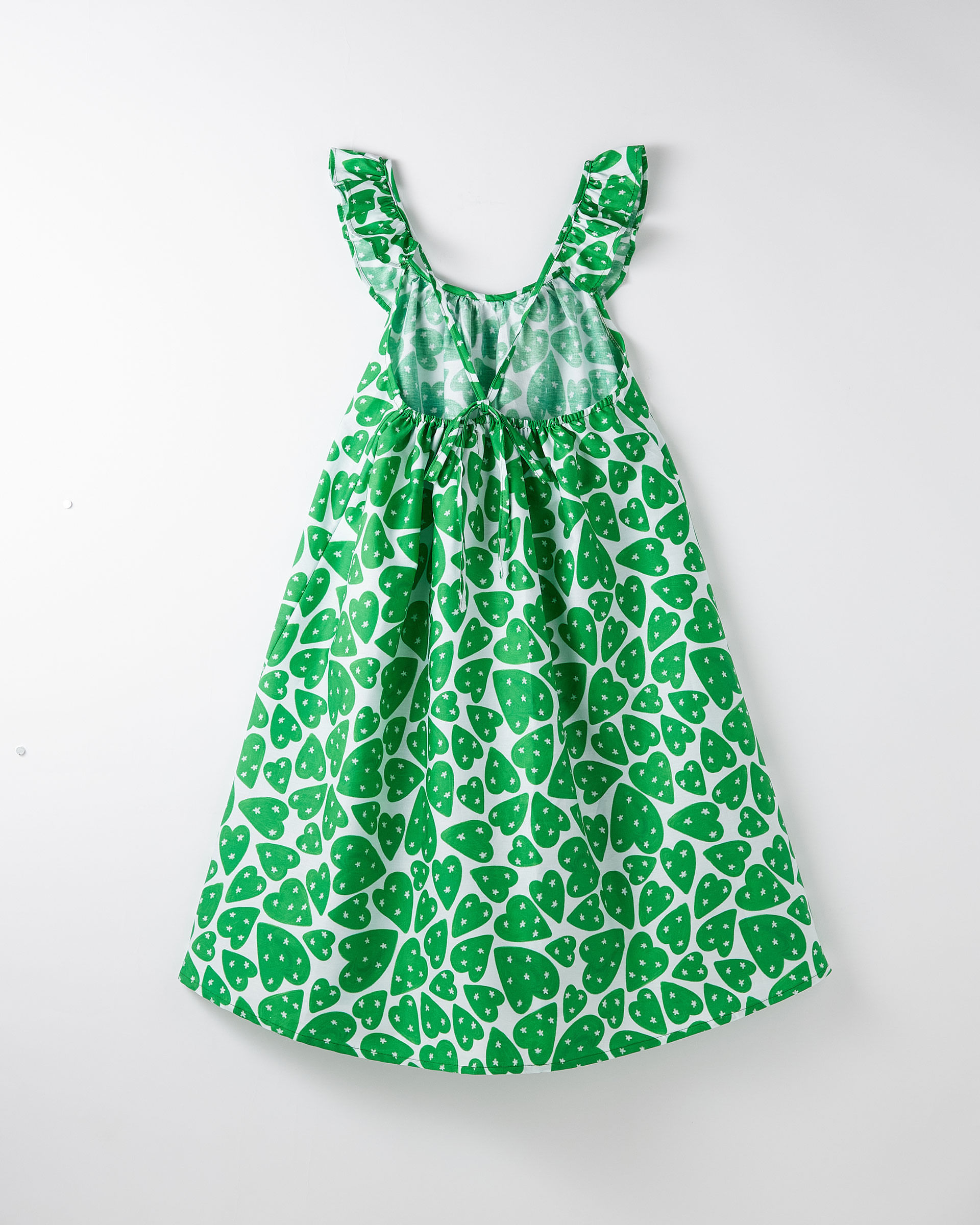 Vestido Corazon Verde