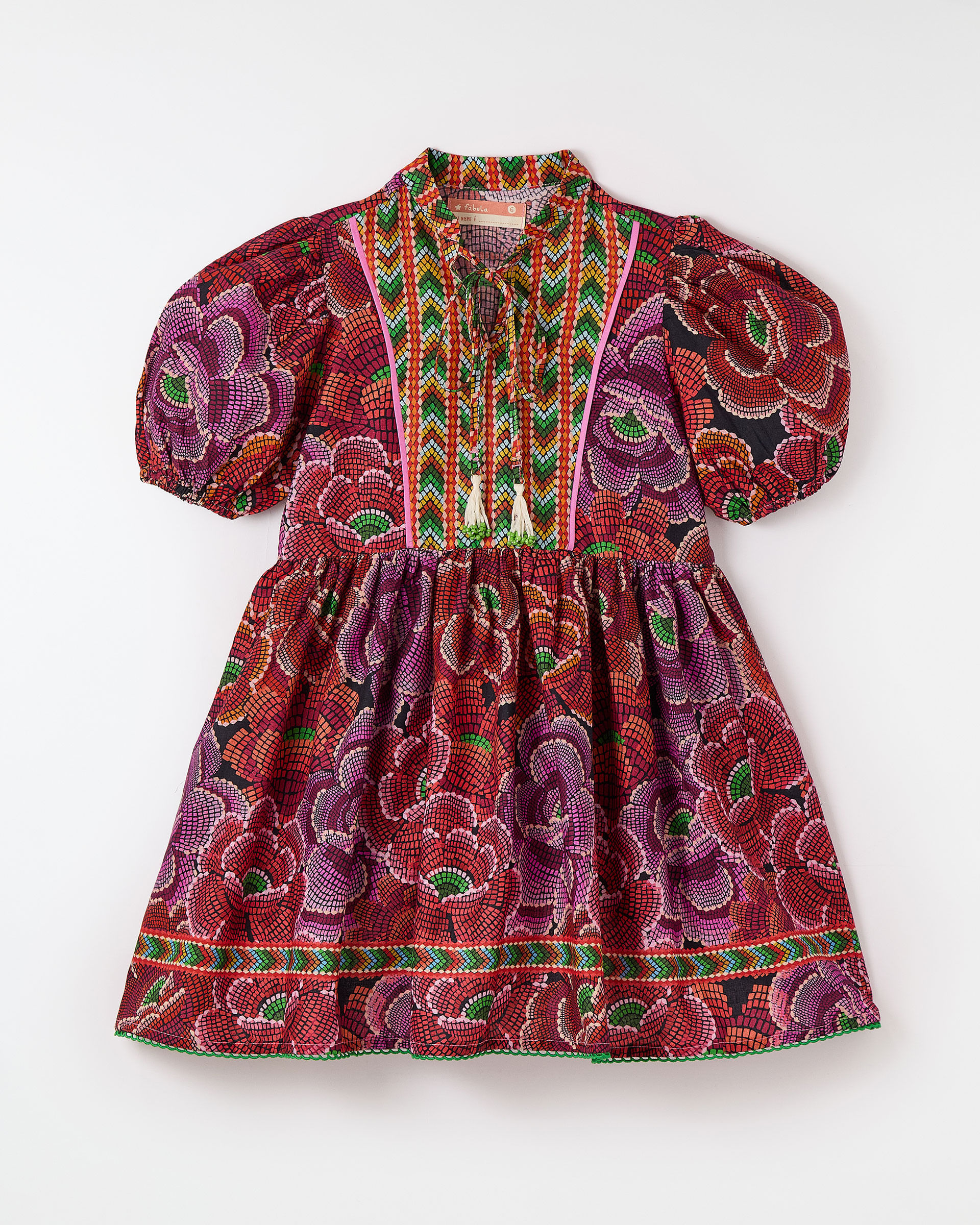 Vestido Mg Chita Nina