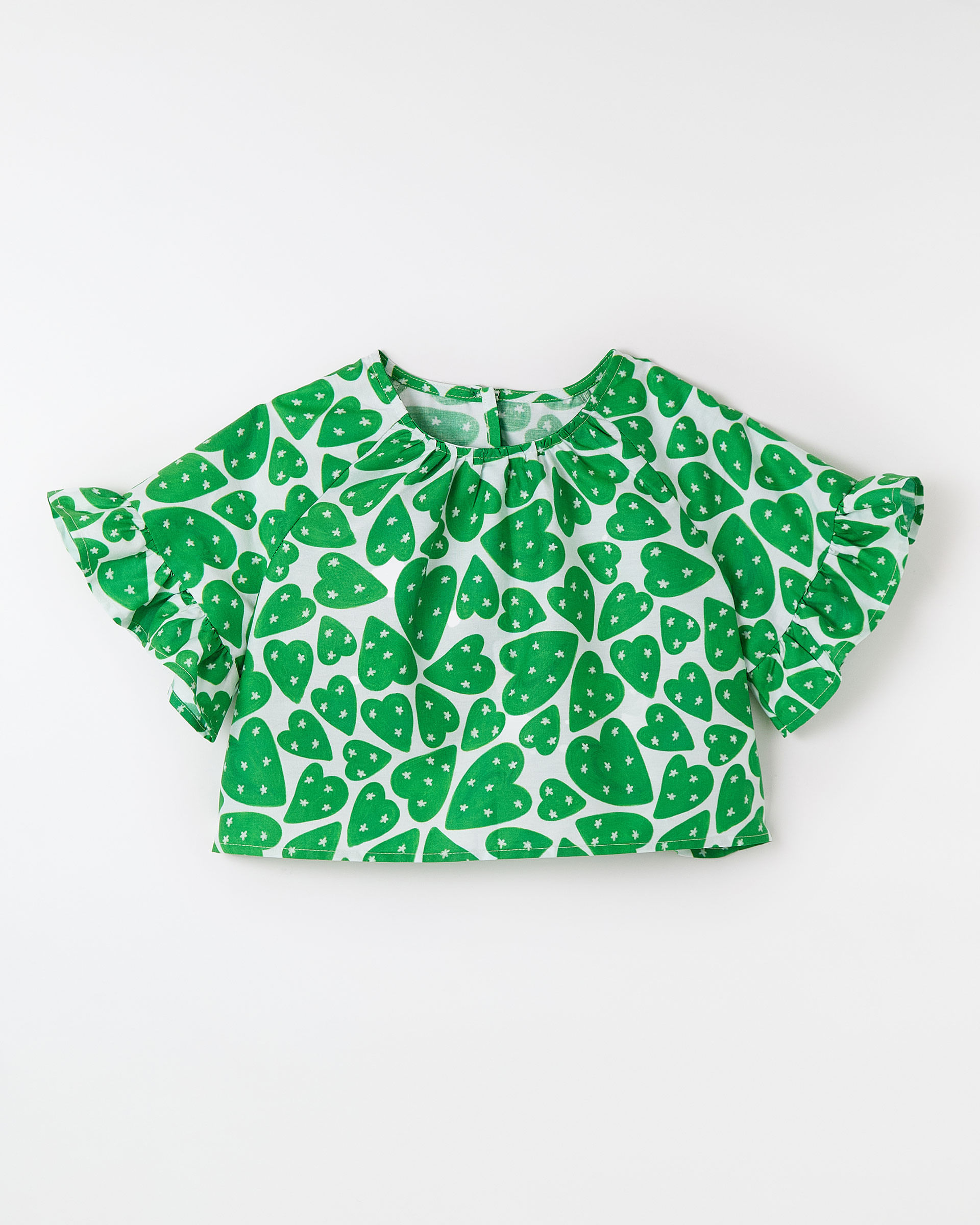 Blusa Corazon Verde