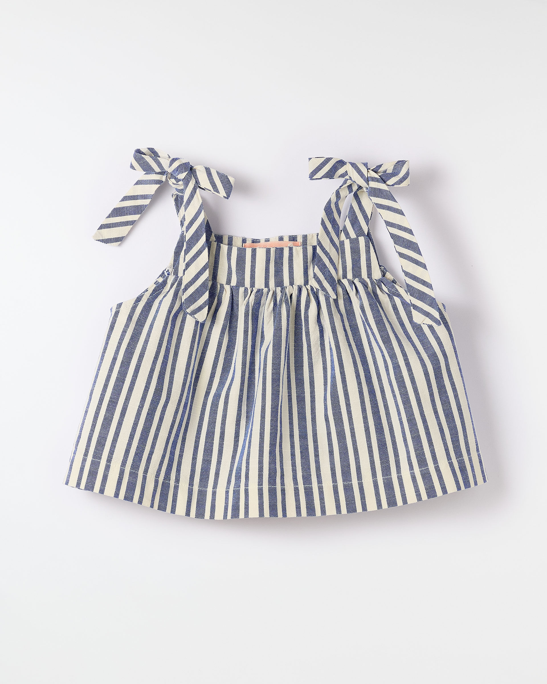 Blusa Fio Tinto Listrado Oceano
