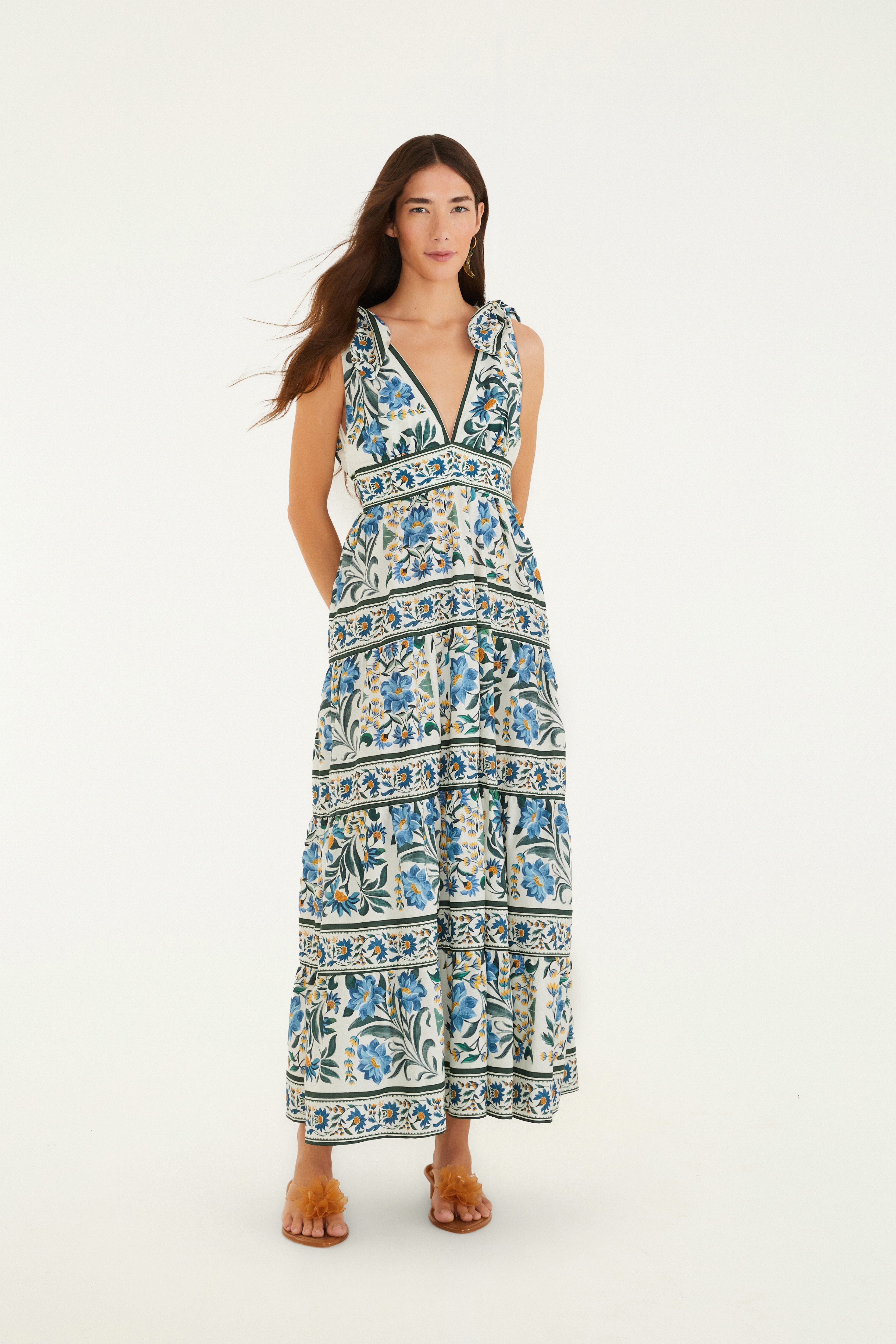 Vestido Marias Estampado Manoela