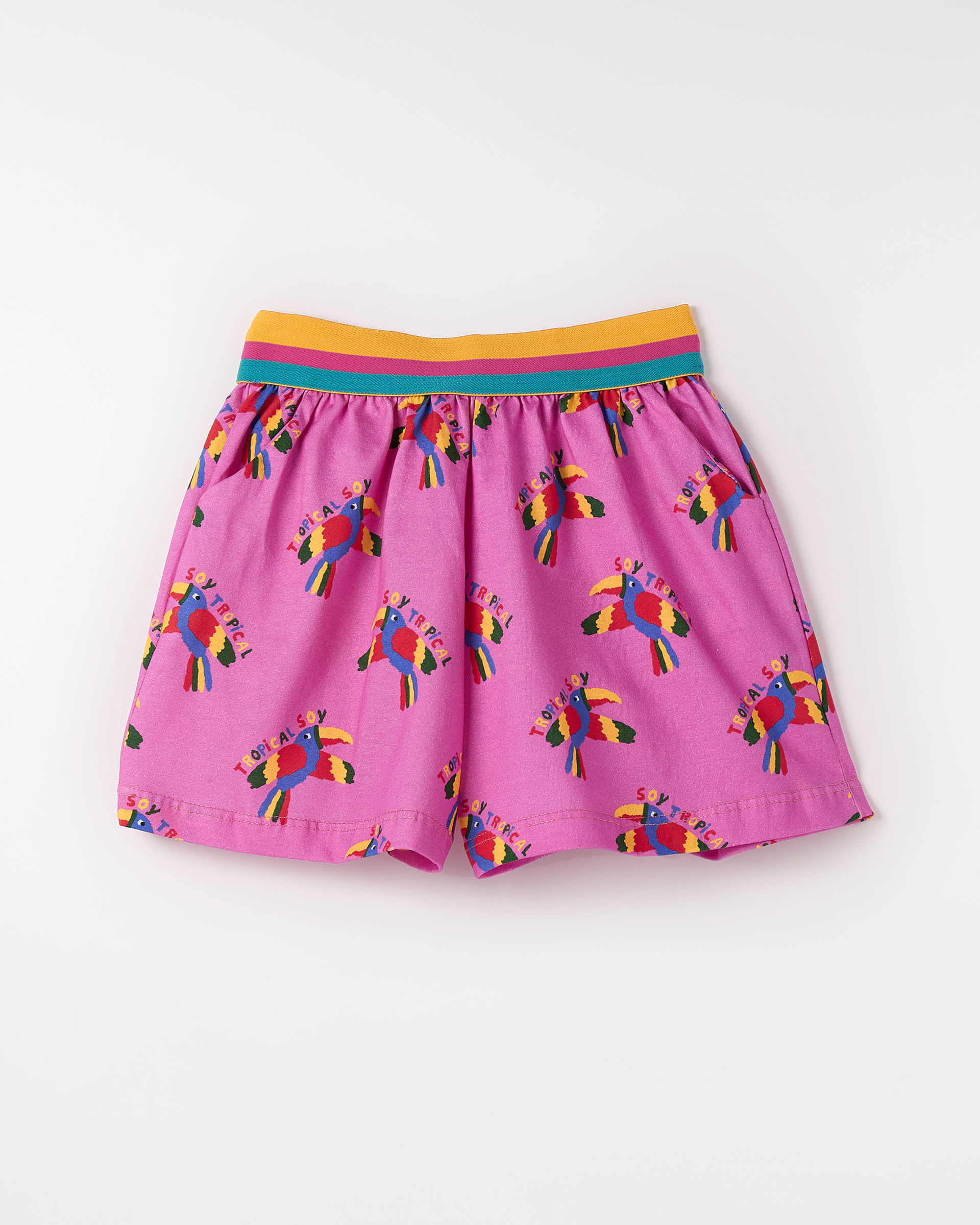 Short Malha Soy Tropical