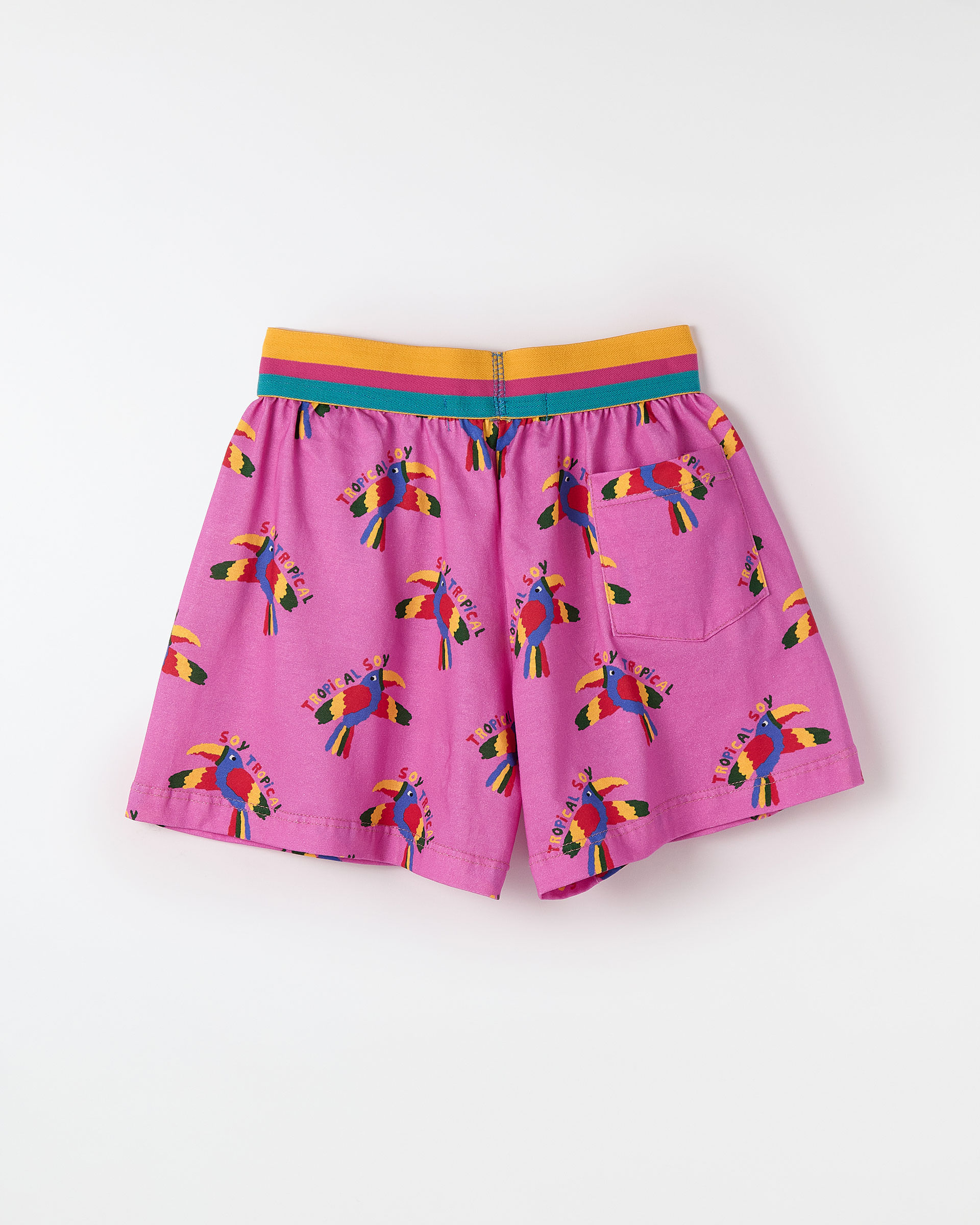 Short Malha Soy Tropical