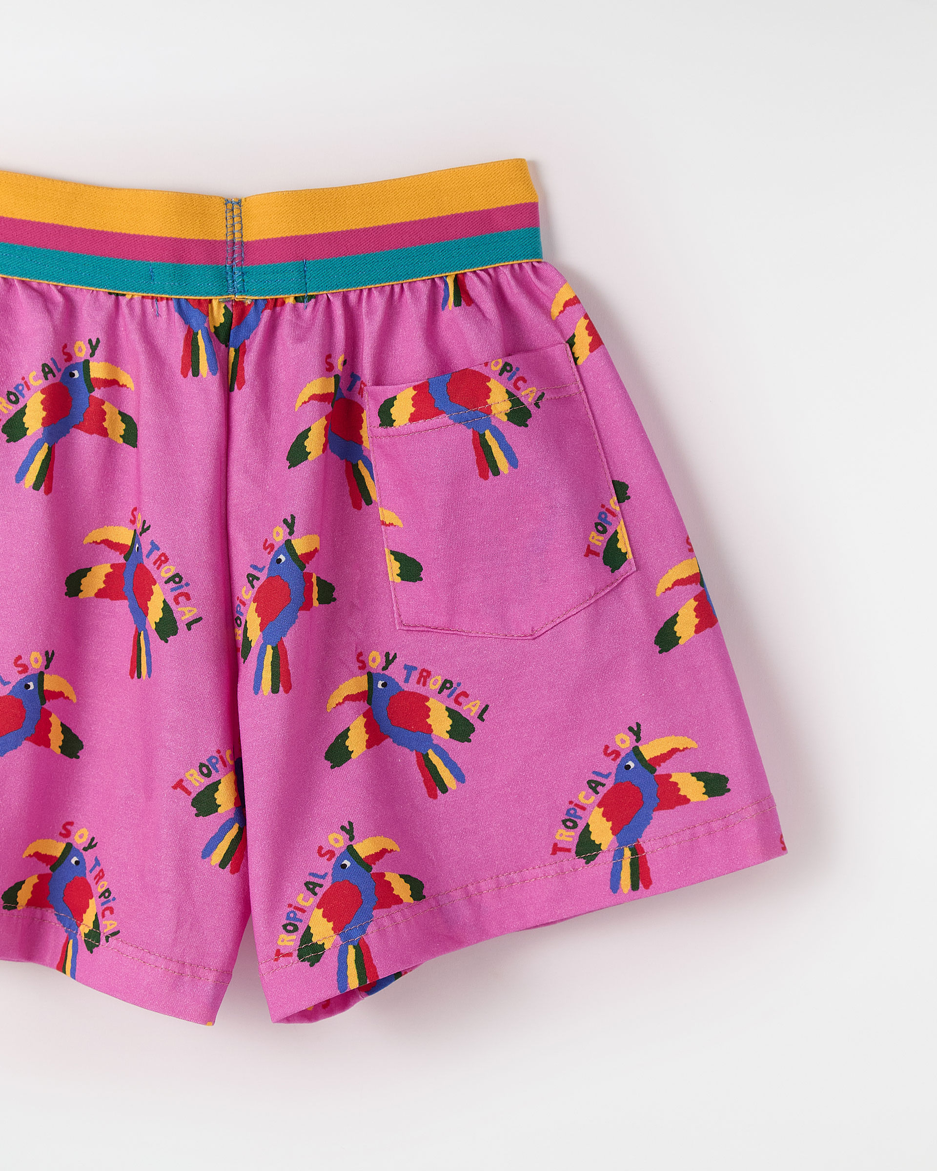 Short Malha Soy Tropical