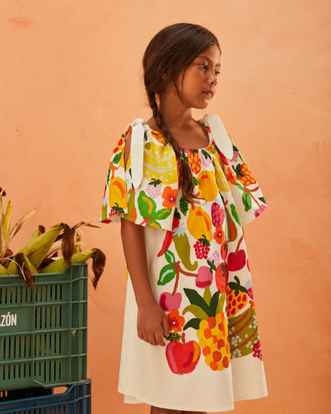 Vestido Colores Del Mercado