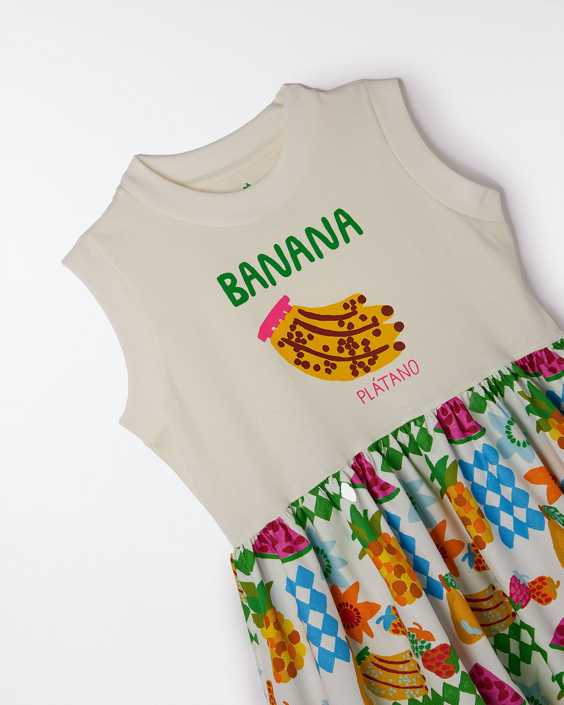 Vestido Silk Saia Mucha Fruta