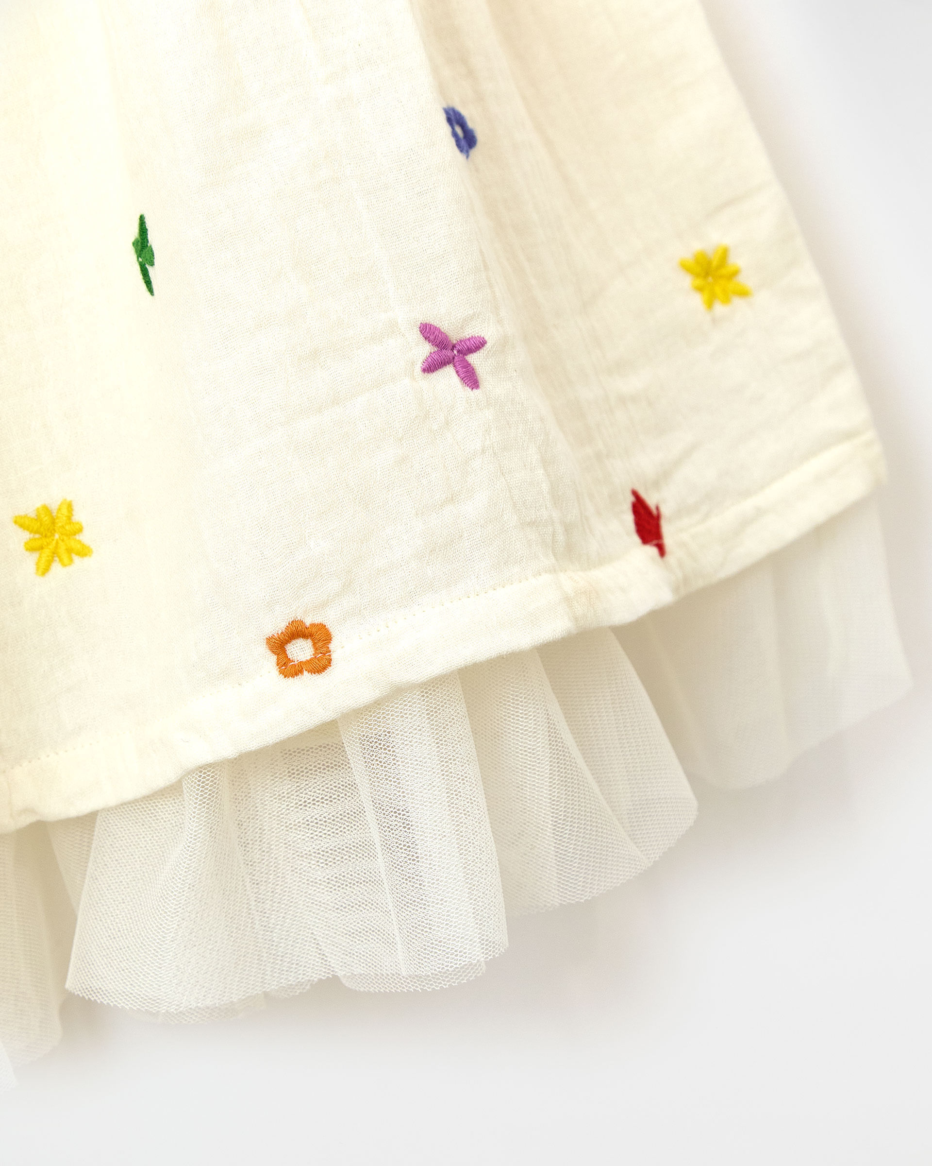Vestido Festejo Bordado Jardinzin