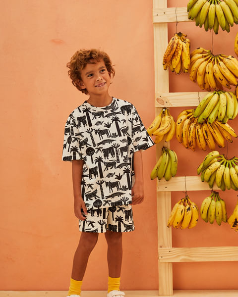 Camiseta Malha Floresta