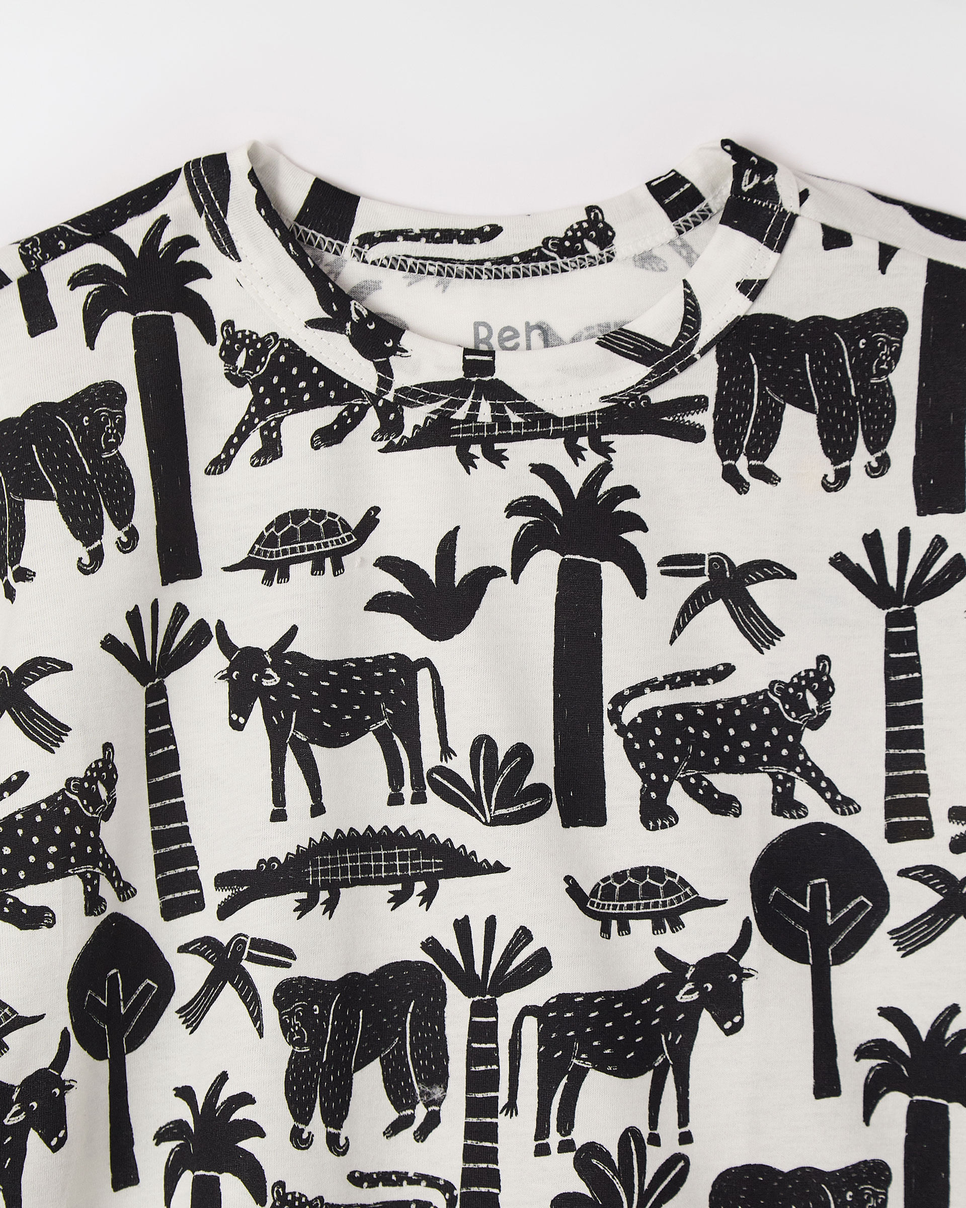 Camiseta Malha Floresta