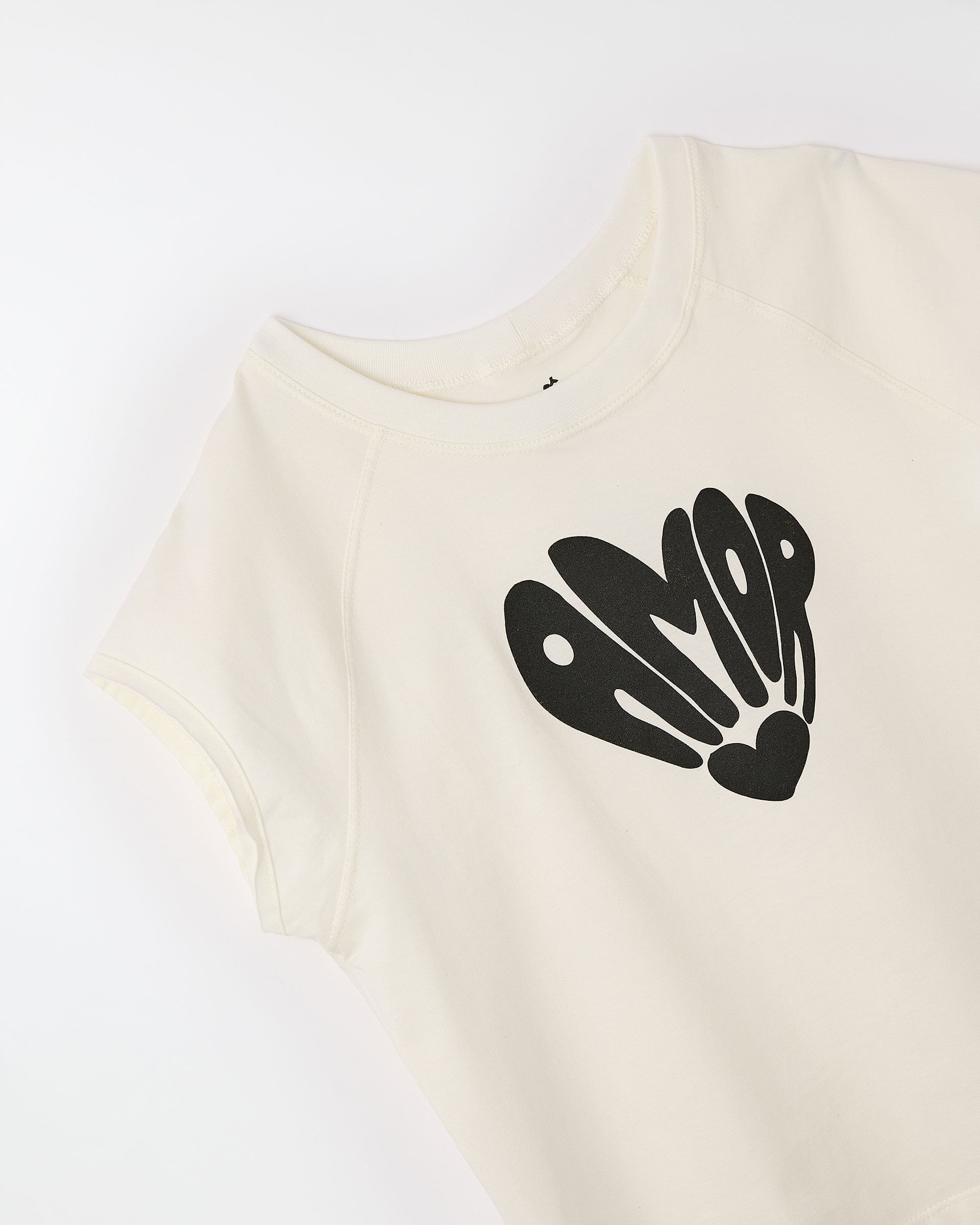 Camiseta Silk Flor De Amor