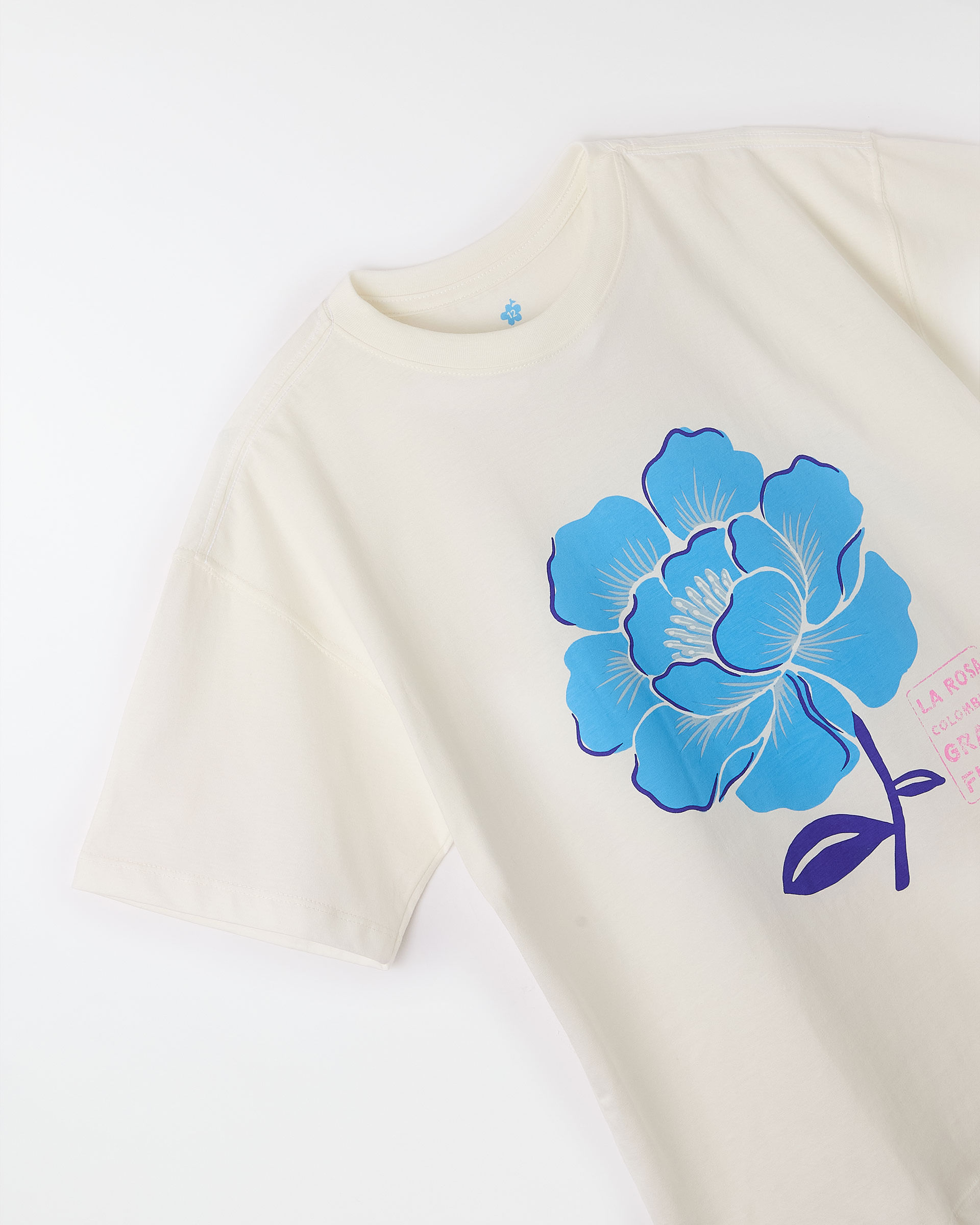 Camiseta Oversized Silk La Rosa