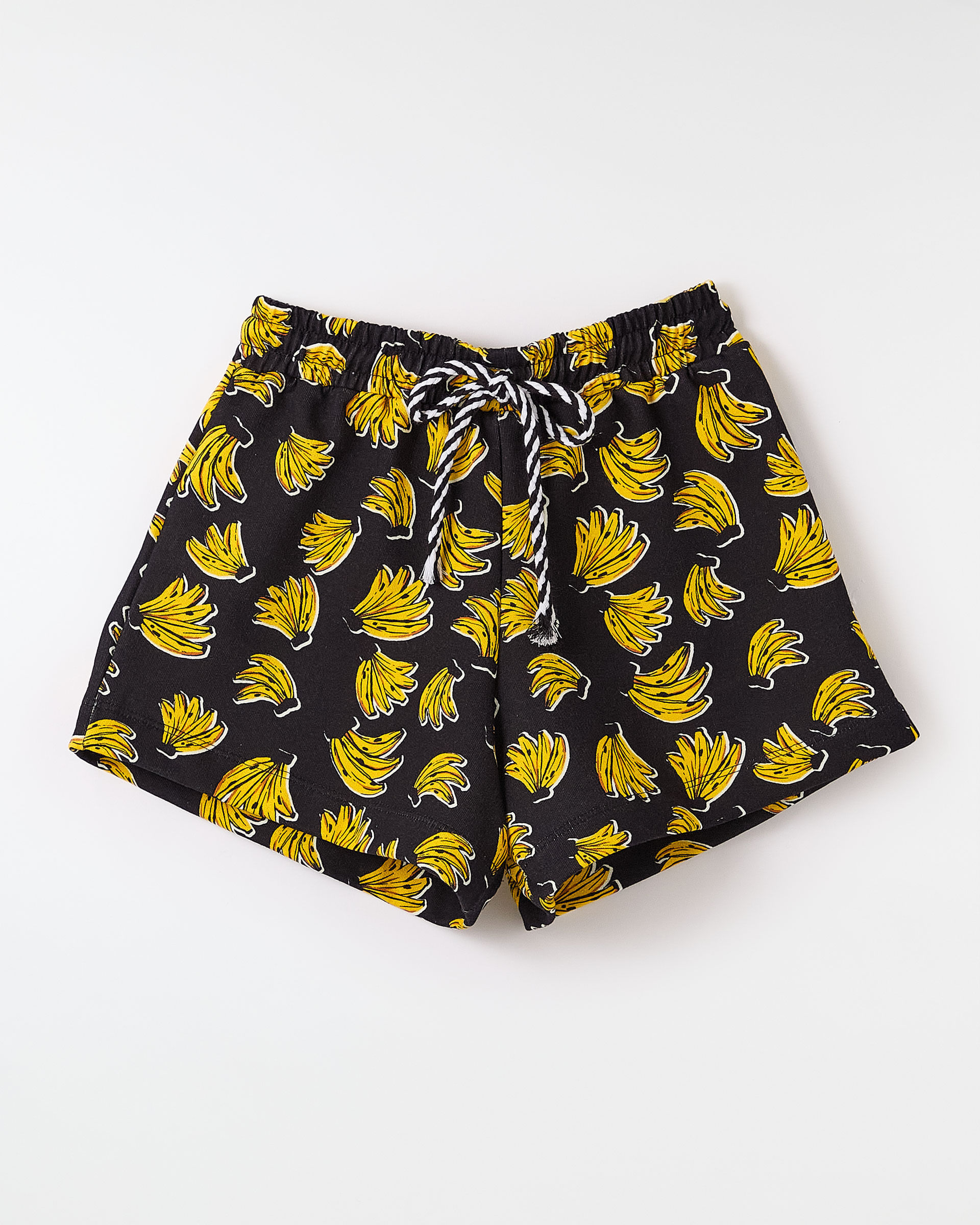 Short Moletom Confete De Banana