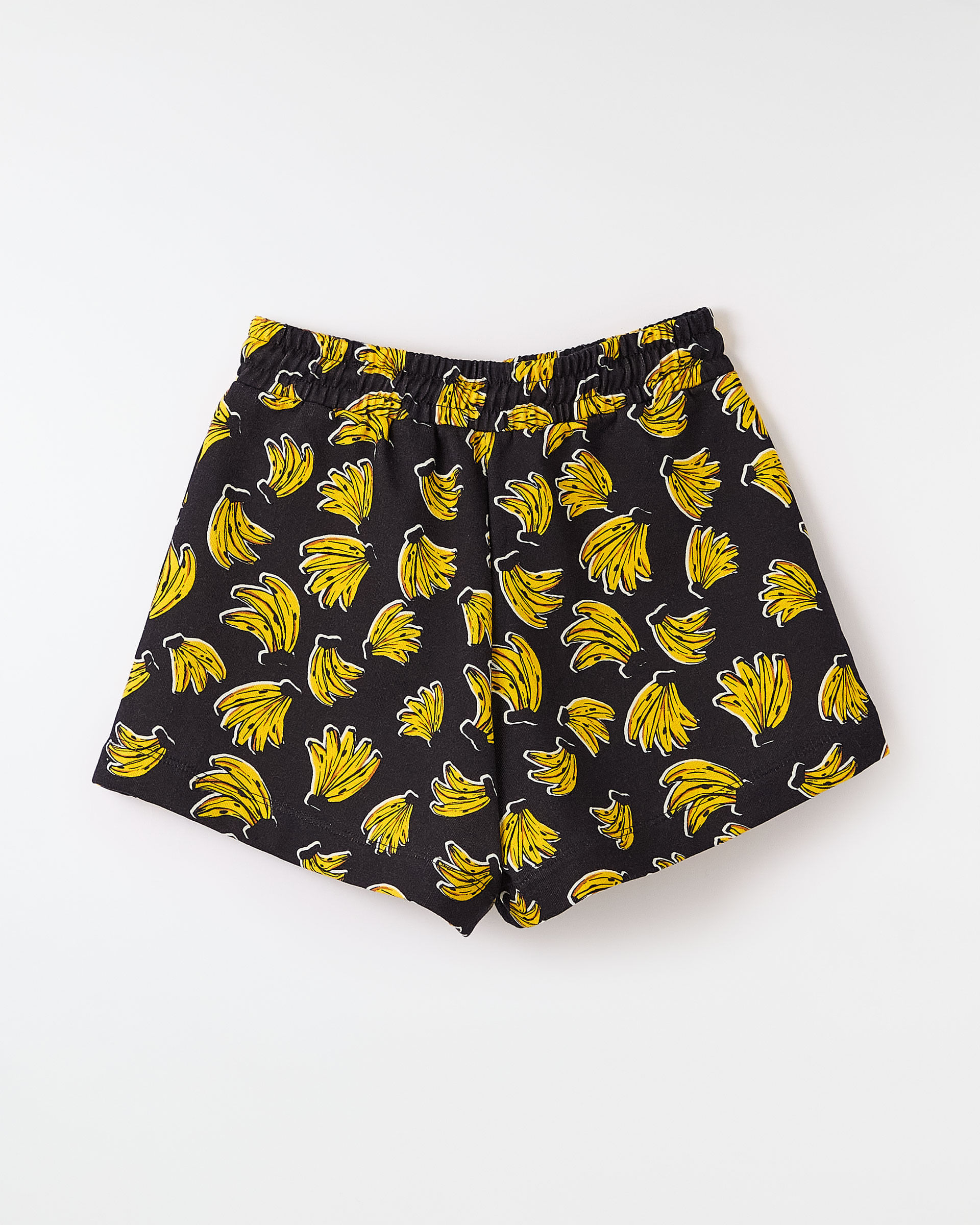 Short Moletom Confete De Banana