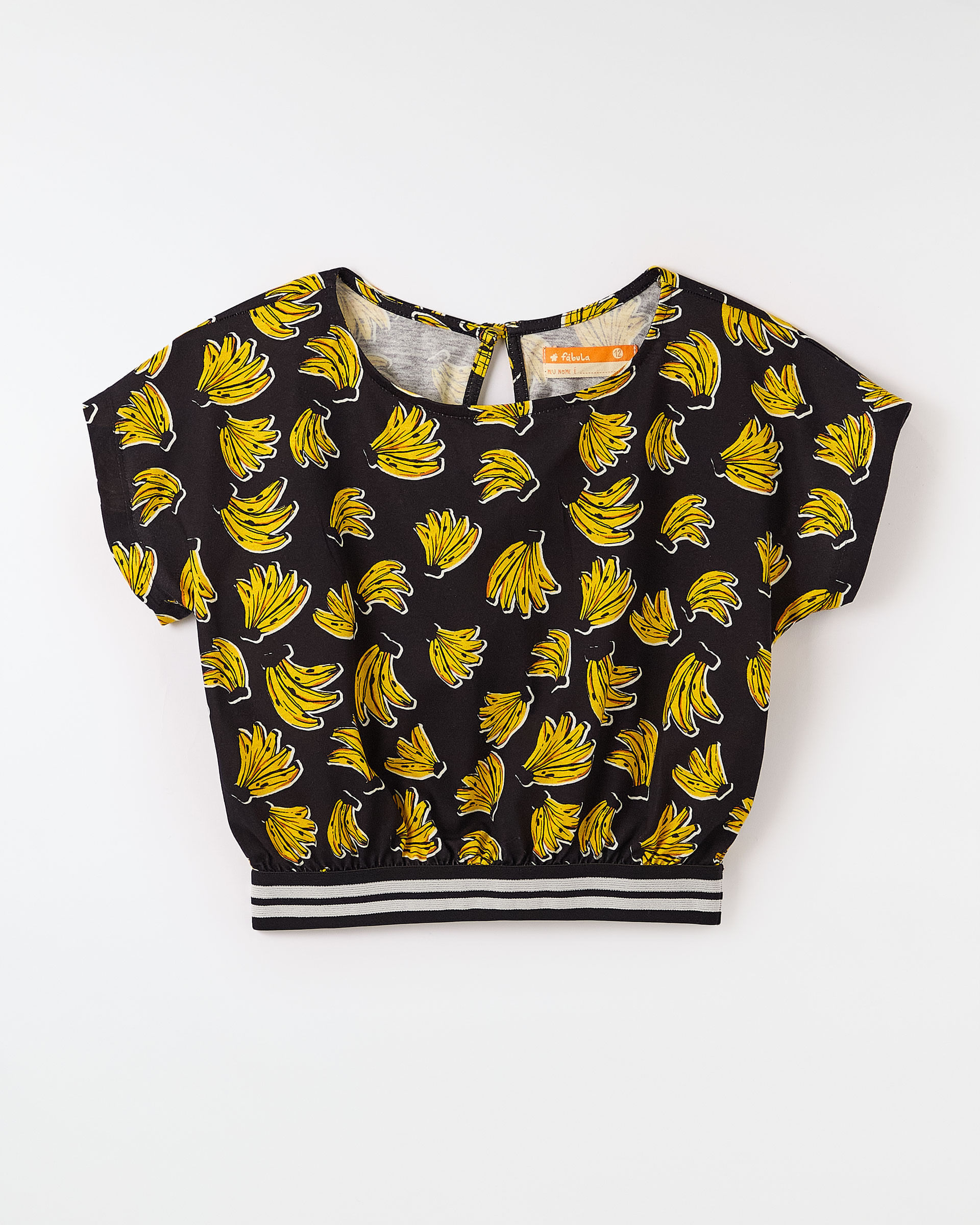 Blusa Malha Confete De Banana
