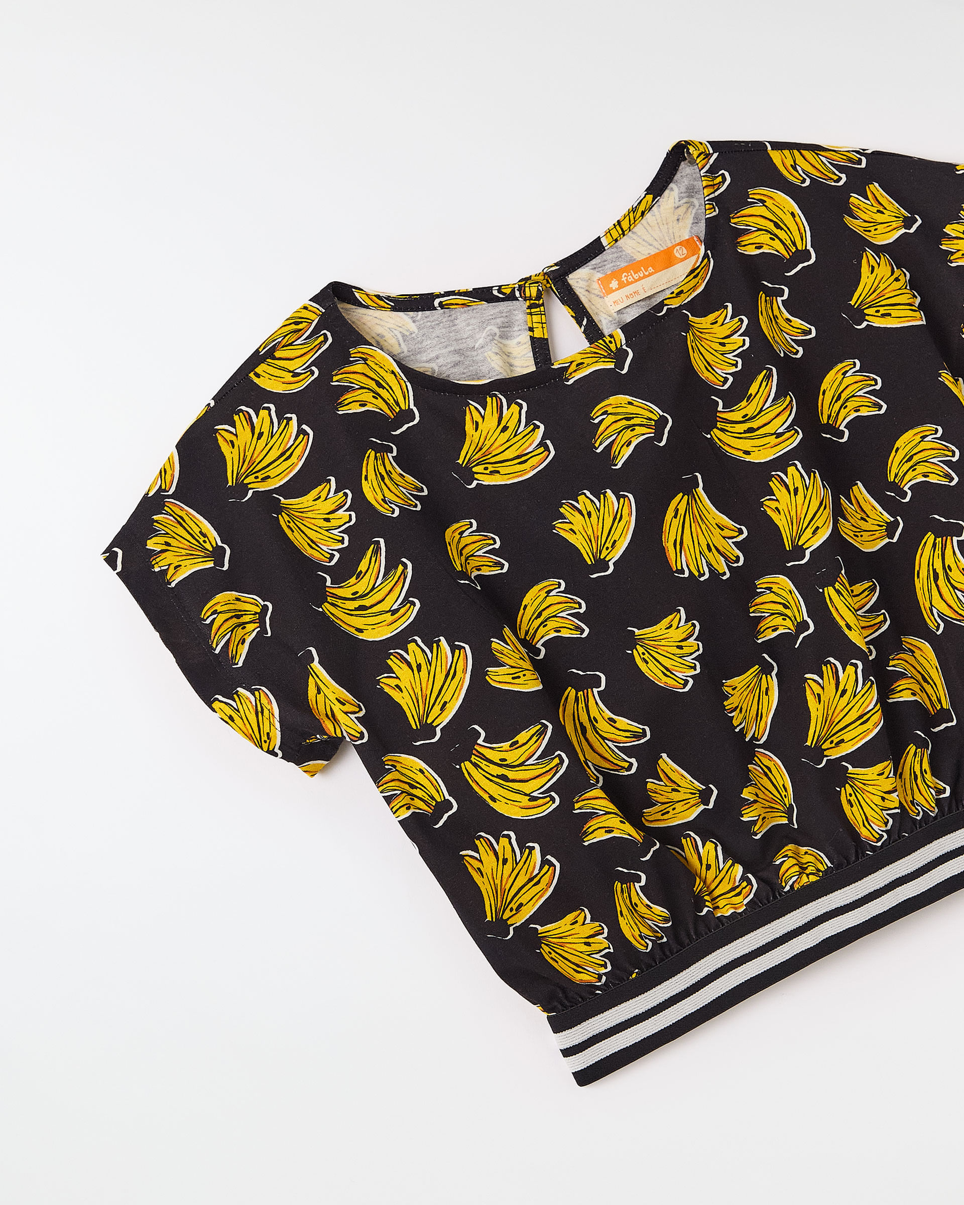 Blusa Malha Confete De Banana
