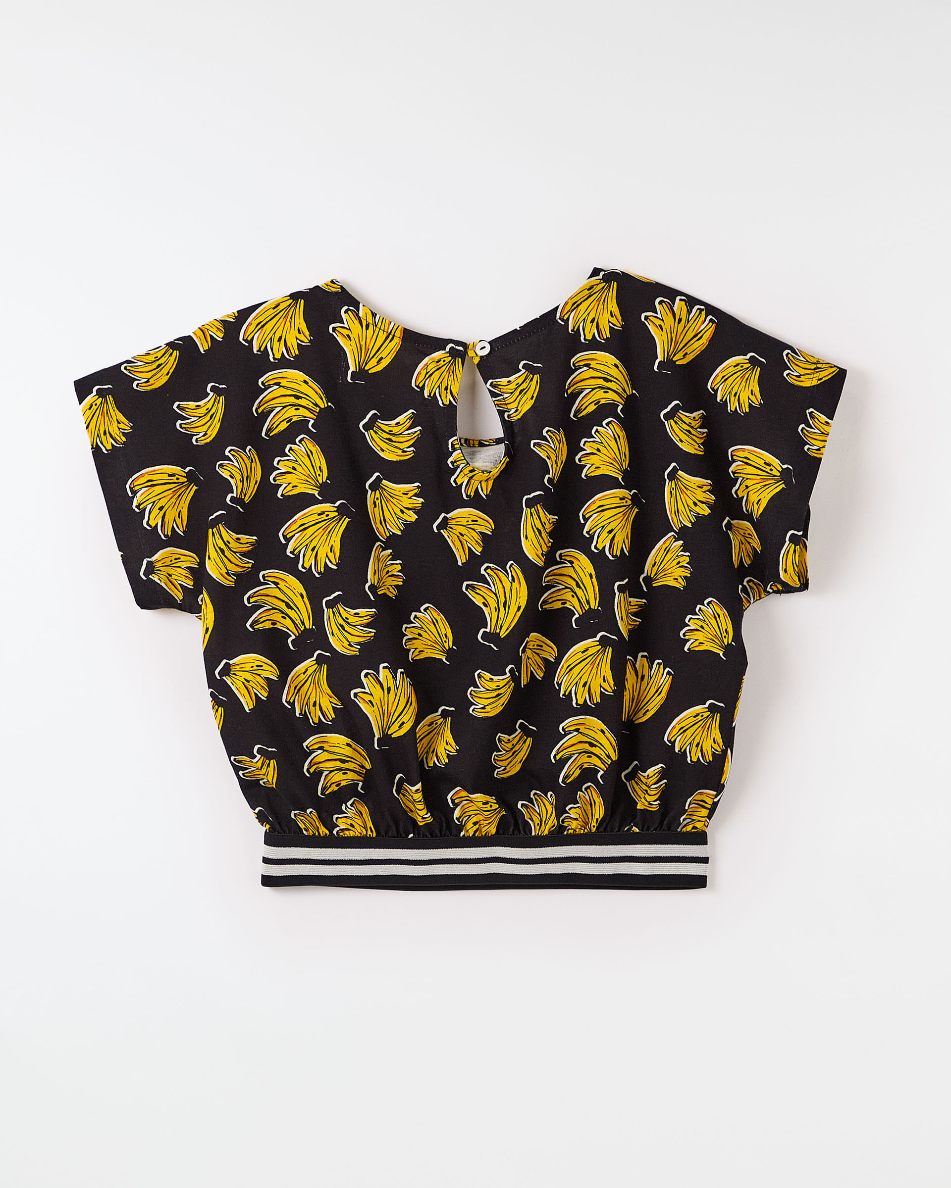Blusa Malha Confete De Banana
