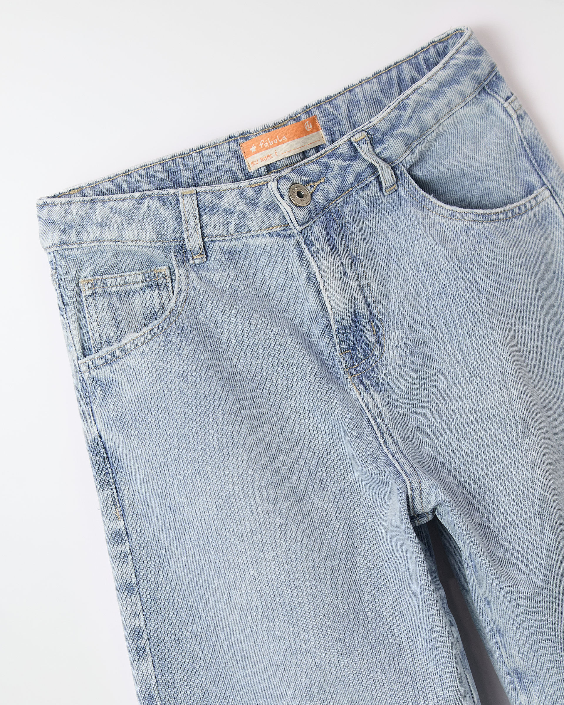 Calca Jeans Wide Leg