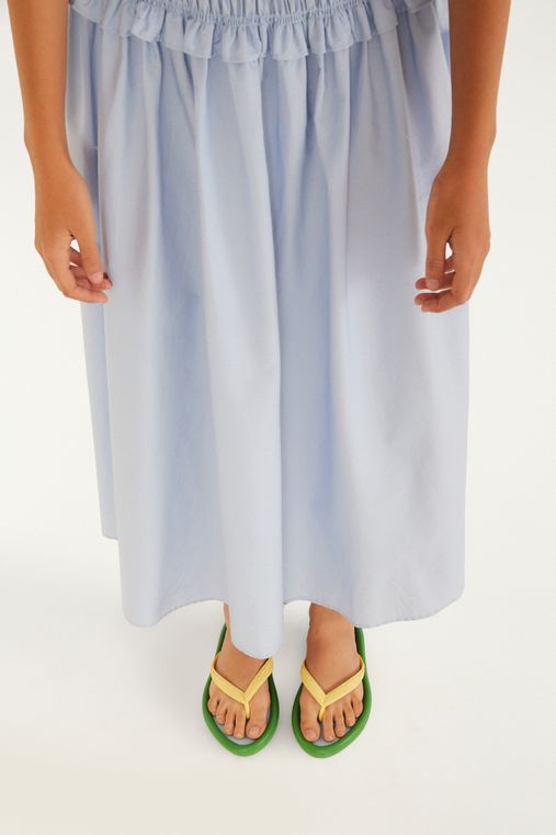 FARM*新シューズライン**Ape**Chinelo Canoa azul ceu Chinelo Canoa Print