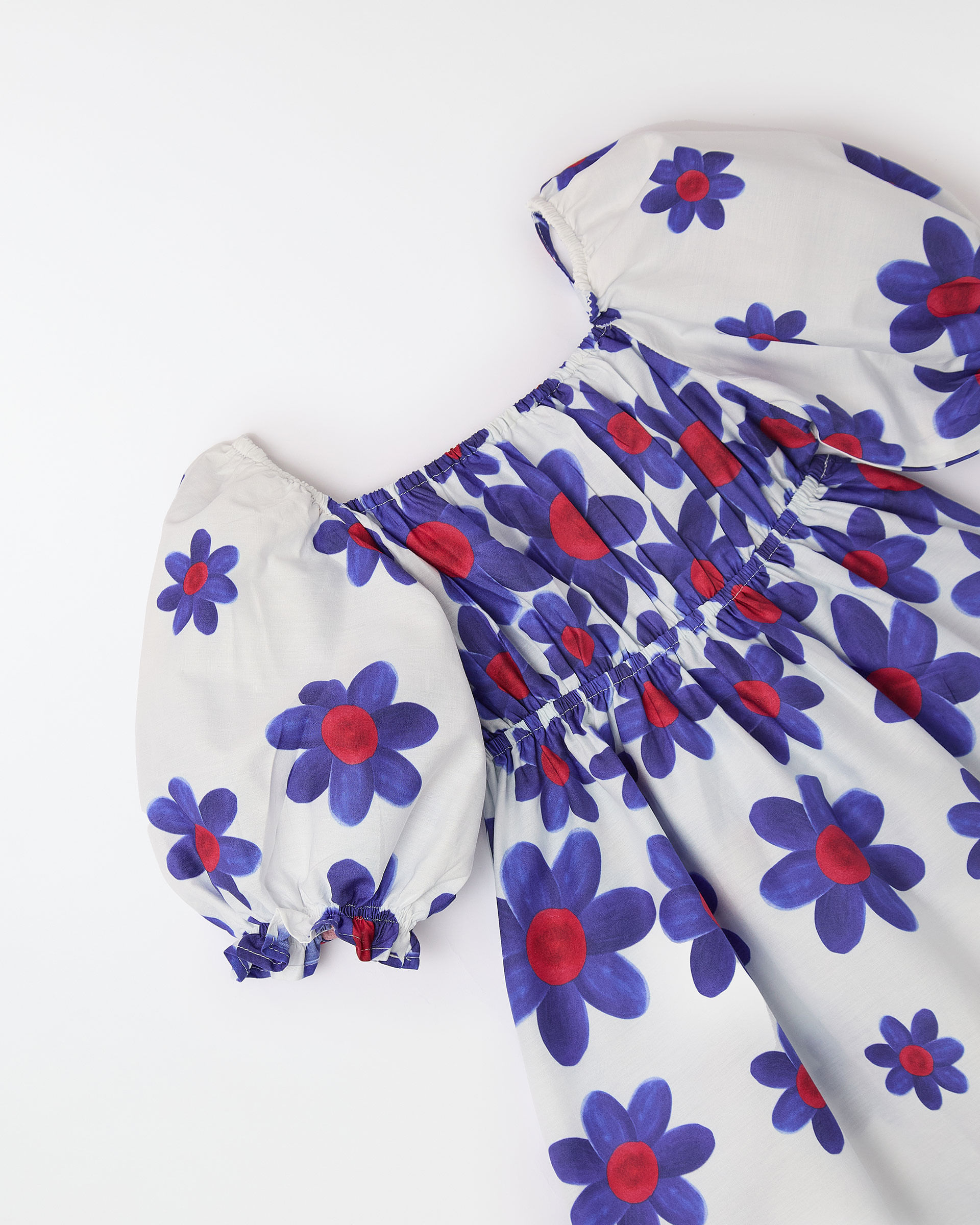 Vestido Midi Chuva De Flor