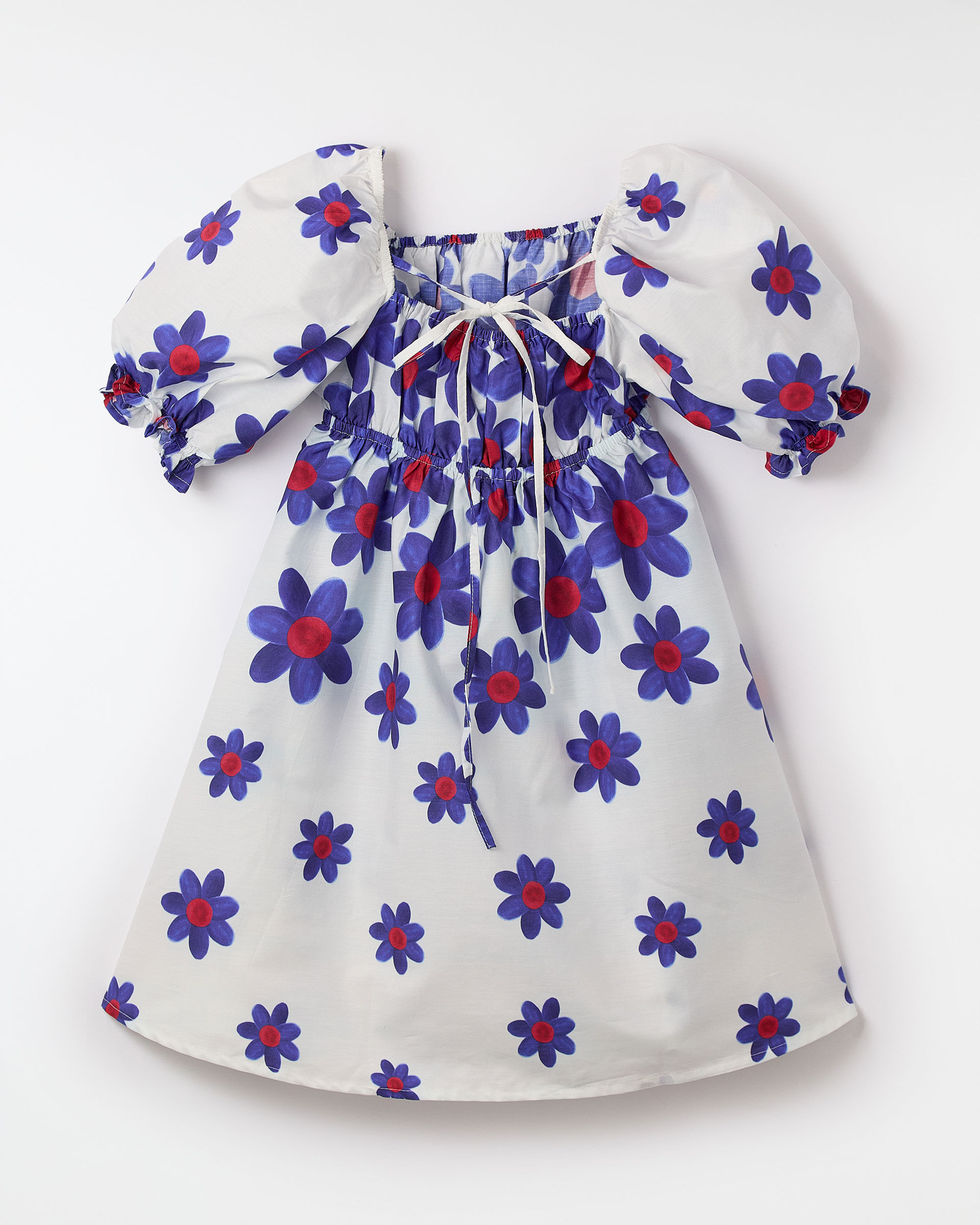 Vestido Midi Chuva De Flor