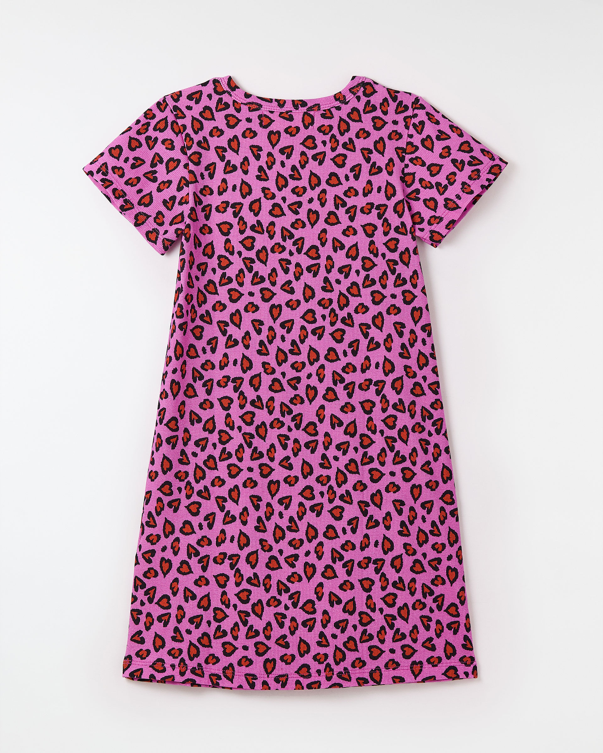 Vestido Malha Carinhonca Rosa