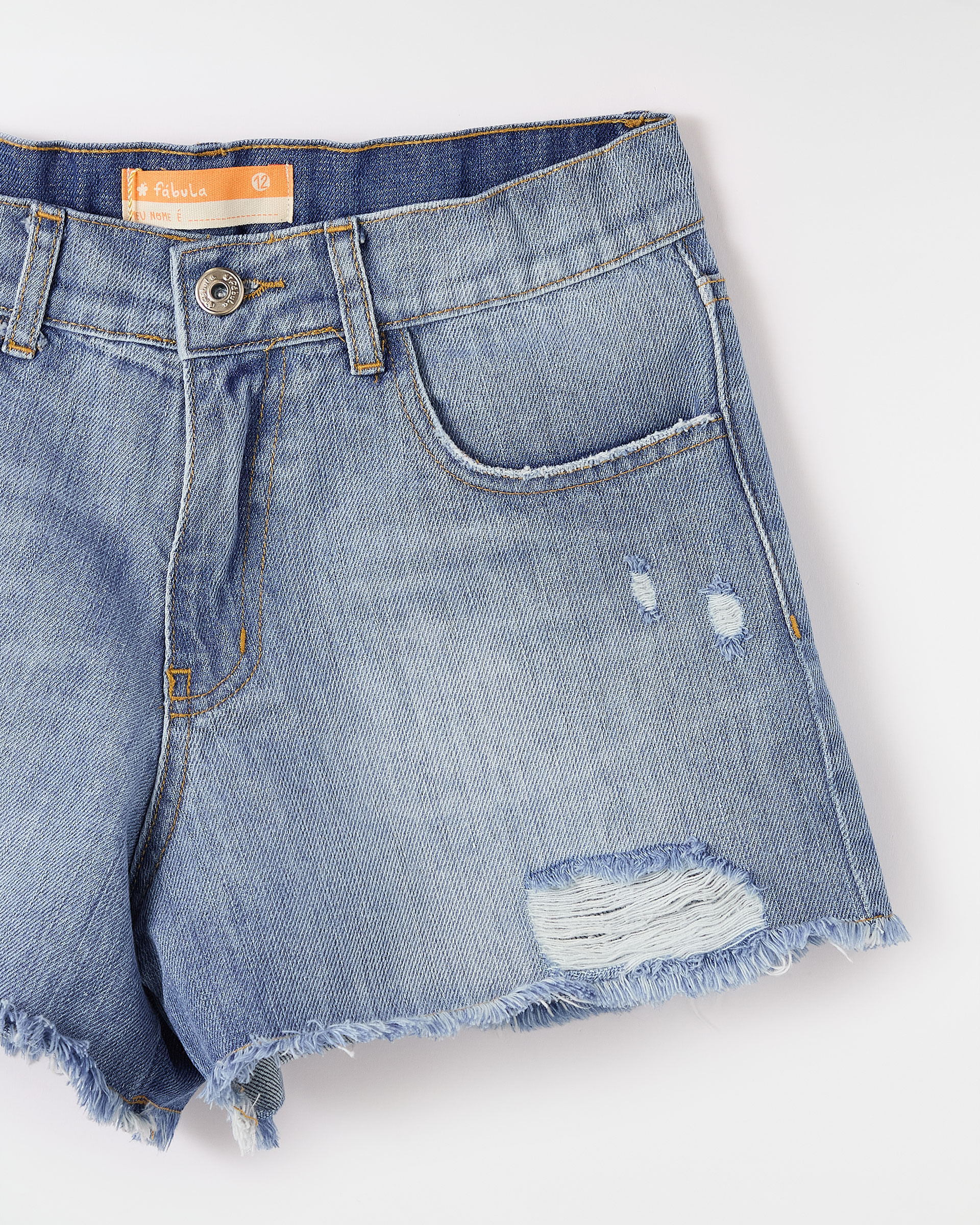 Short Jeans Desfiado