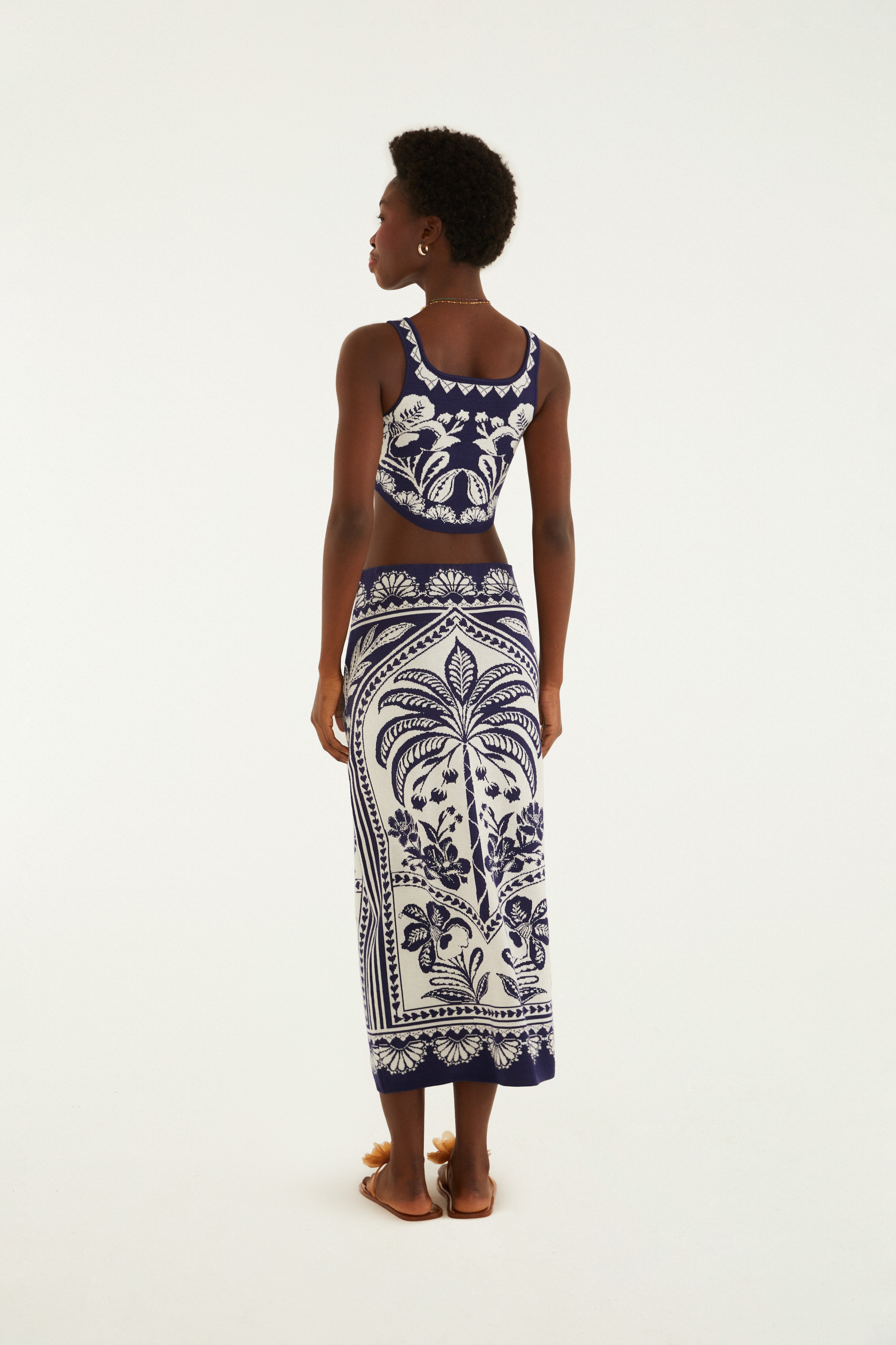 Saia Cropped Tricot  Martina