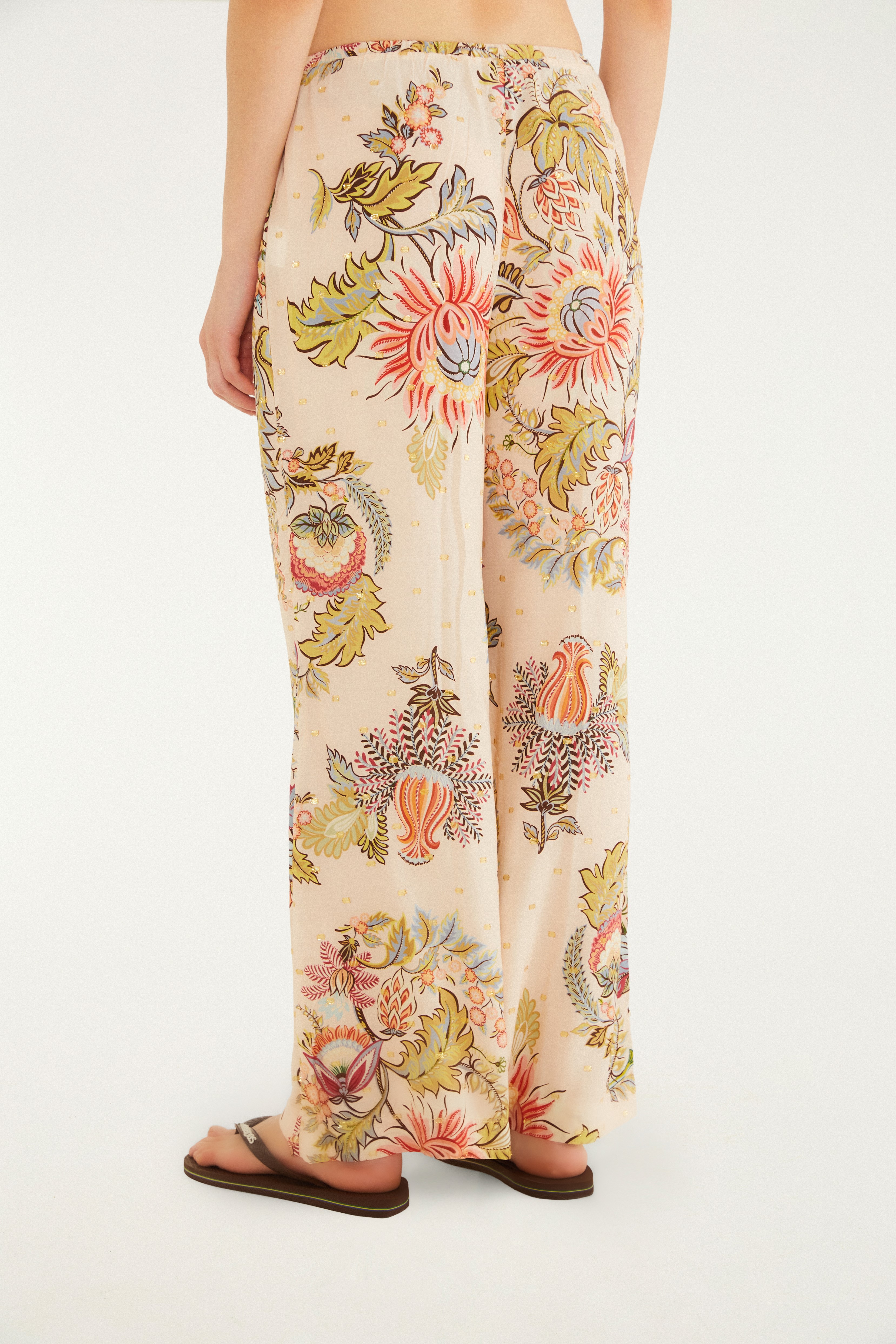 Calça Estampada Floral Raiana