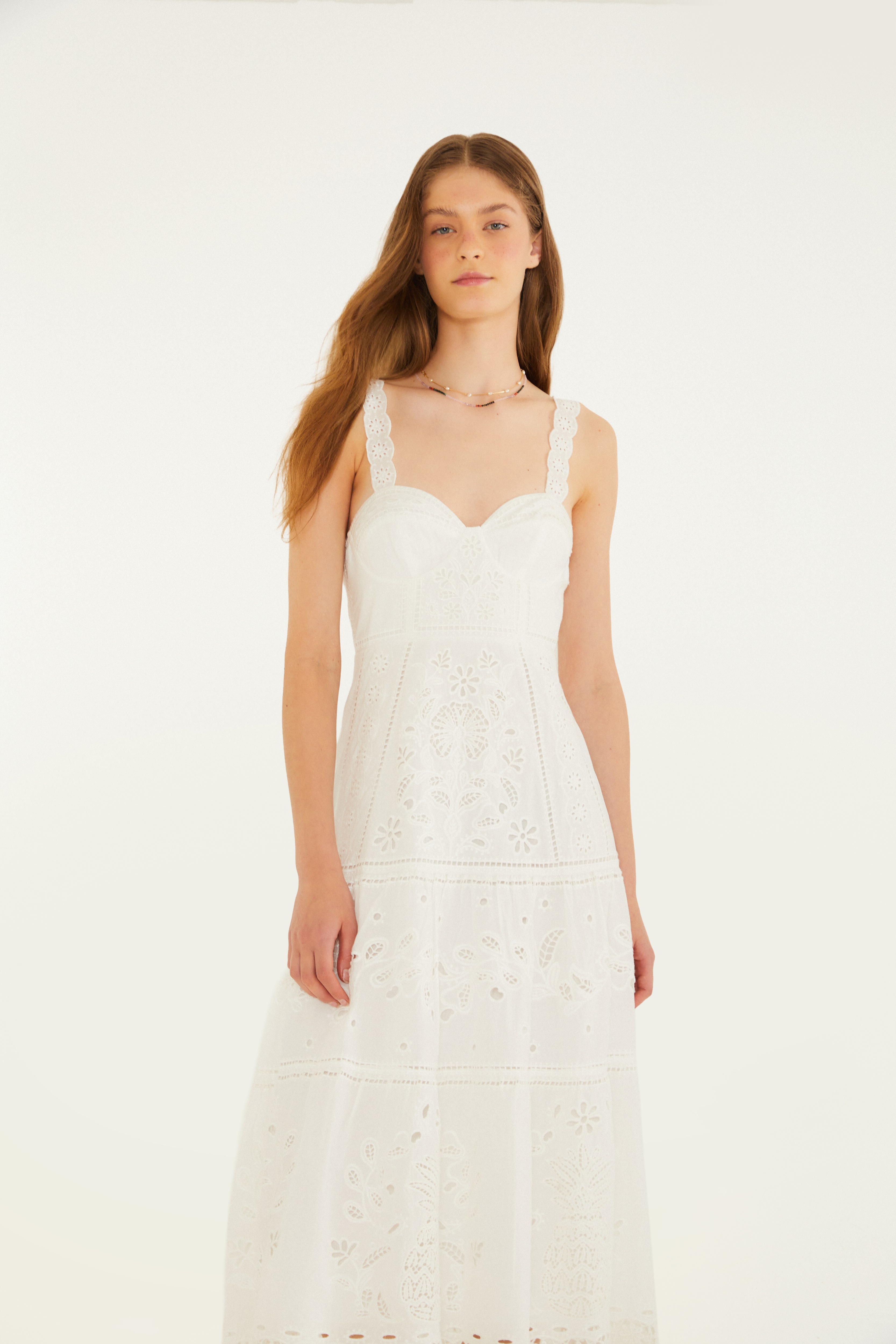 Vestido Richelieu Floral Mariana