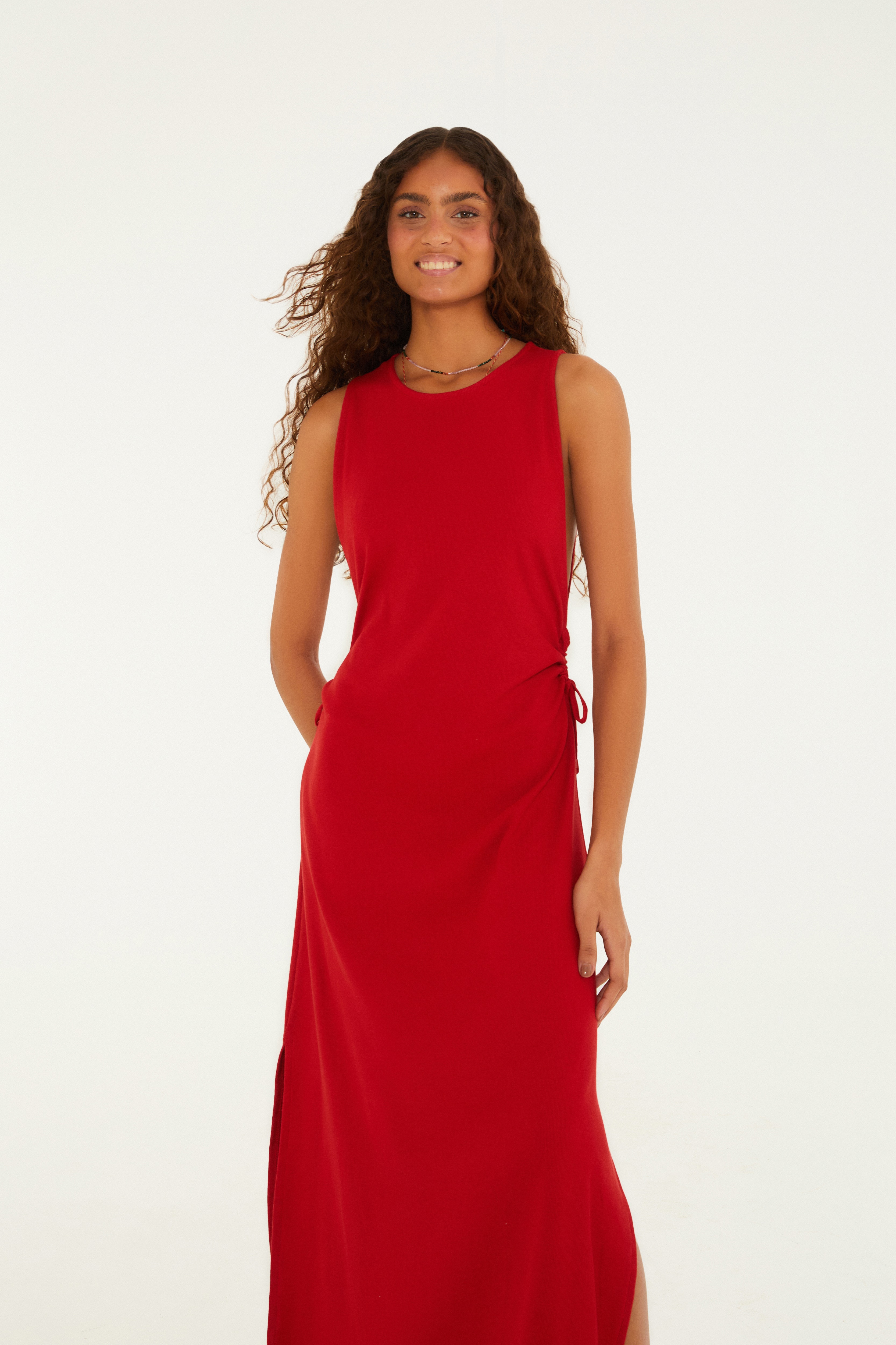 Vestido Rib Cavado