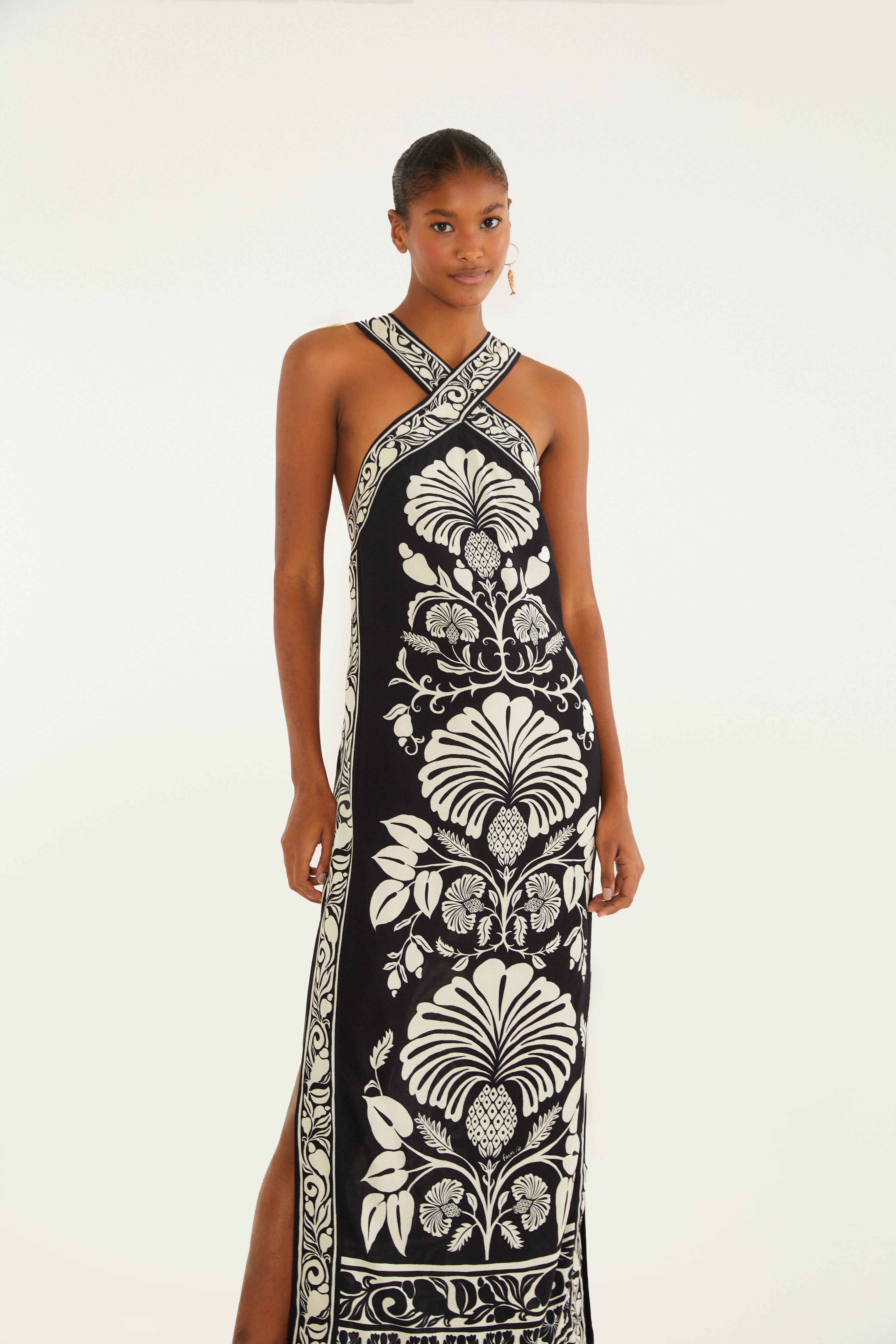 Vestido Midi Estampado Sintra