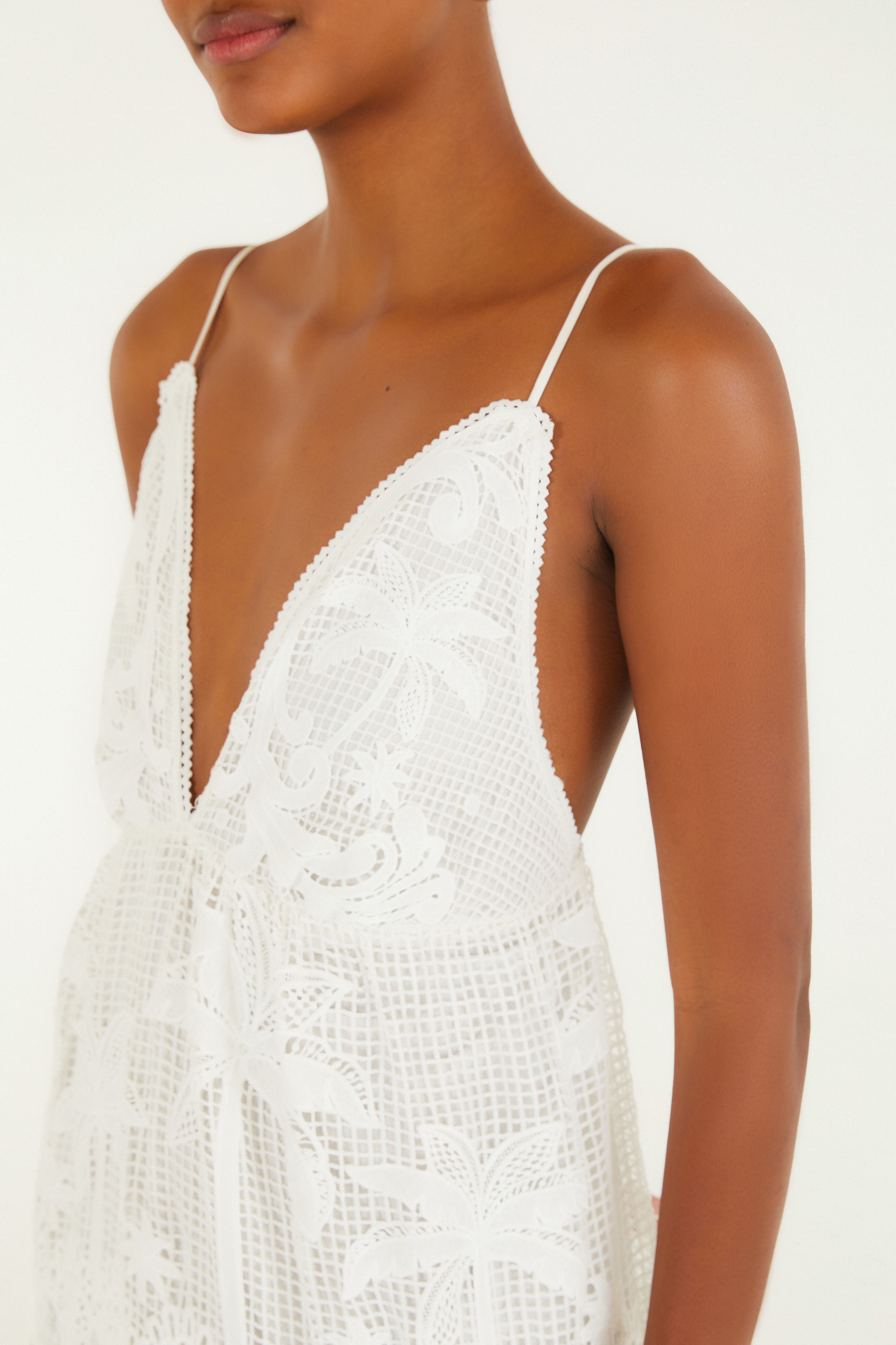 Vestido Longo Guipure Odara
