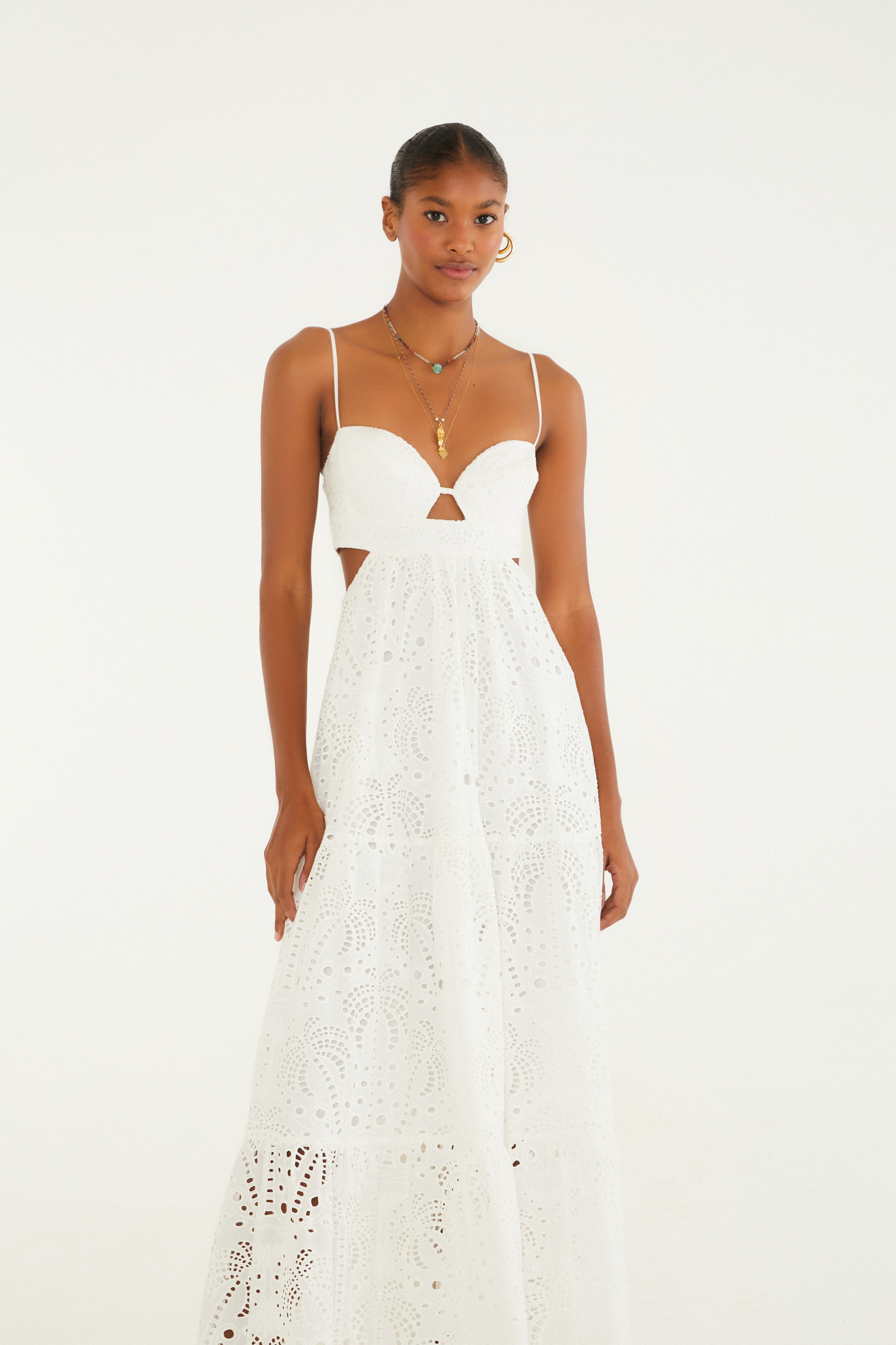 Vestido Midi Laise Tropical