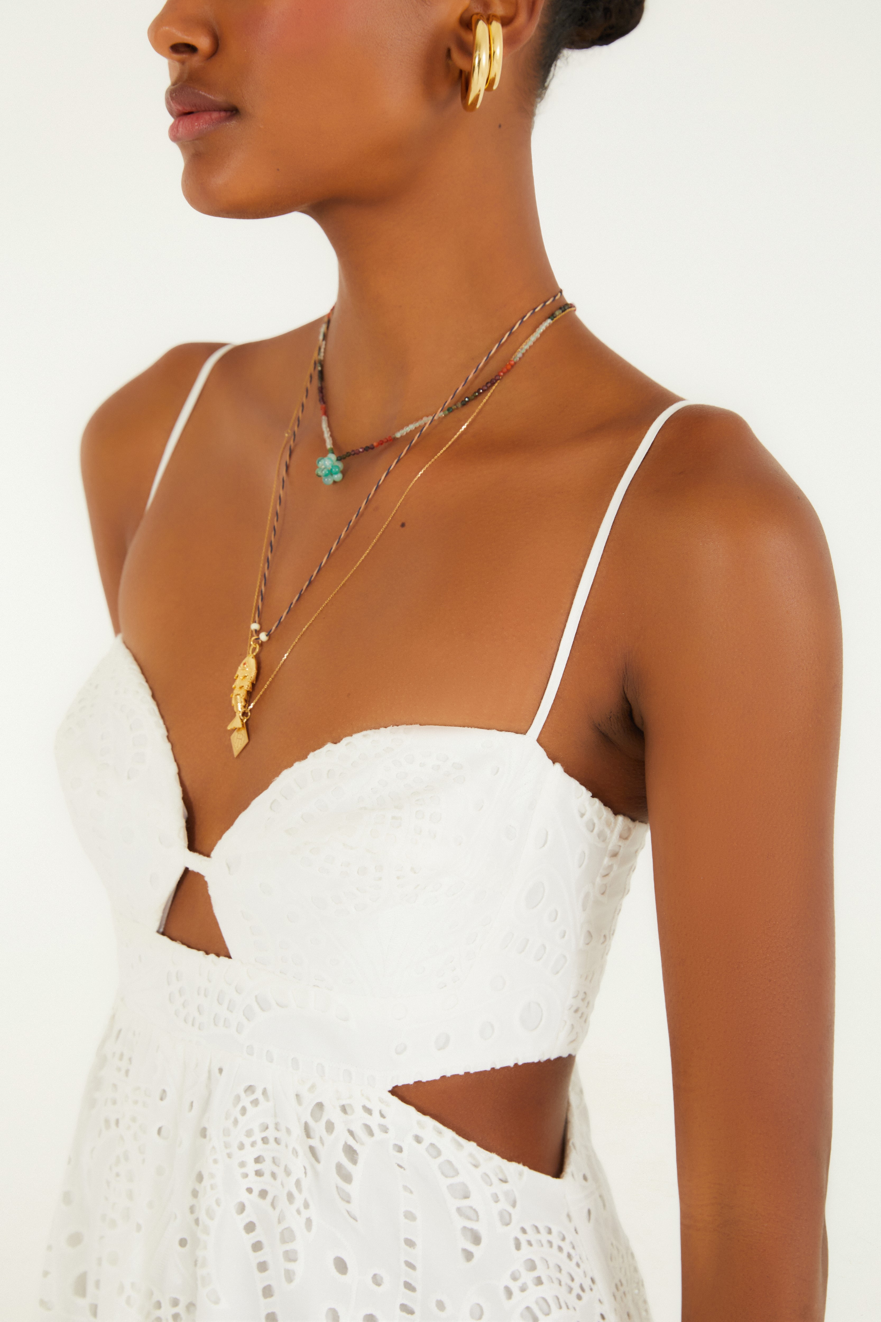 Vestido Midi Laise Tropical