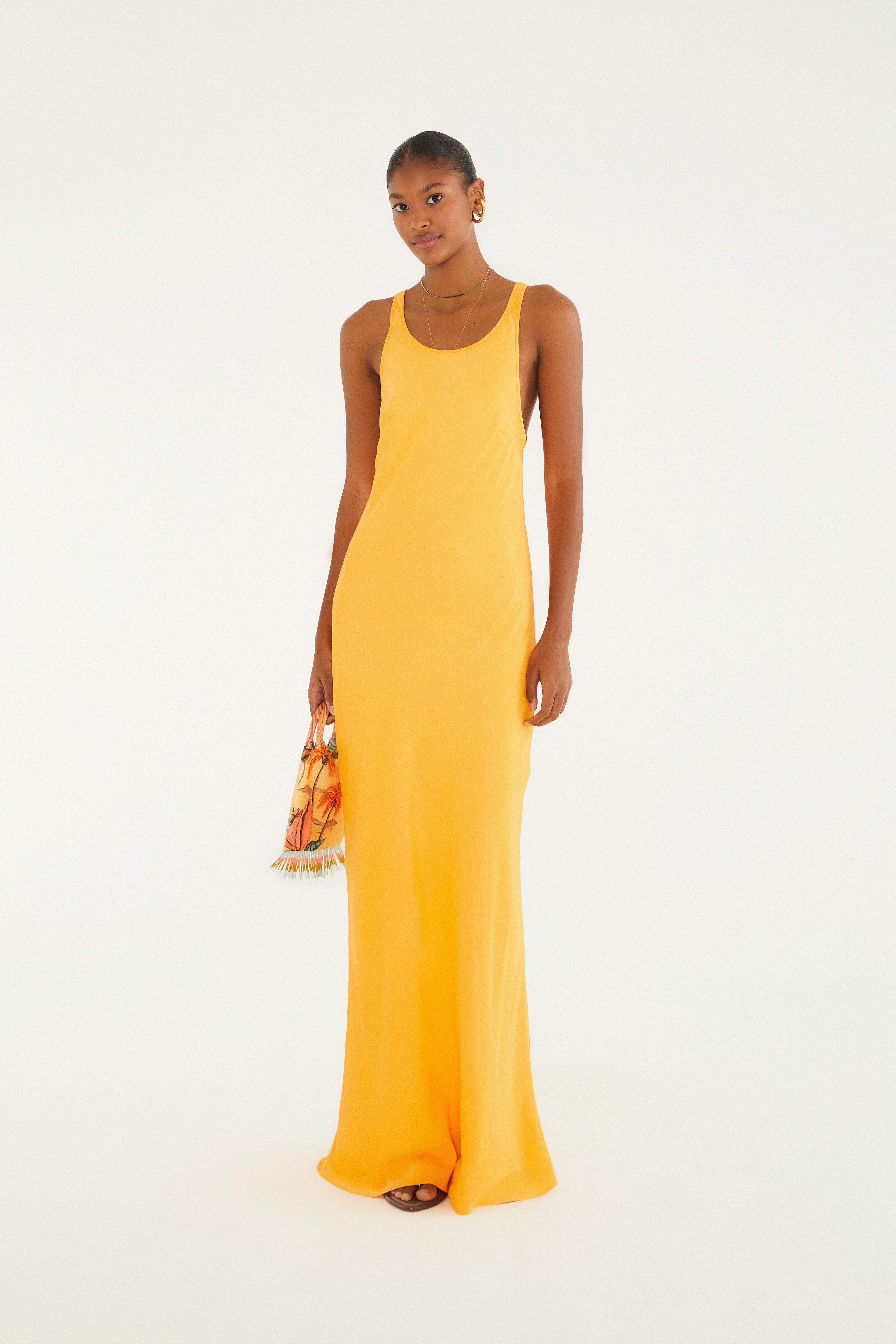Vestido Regata Cetim