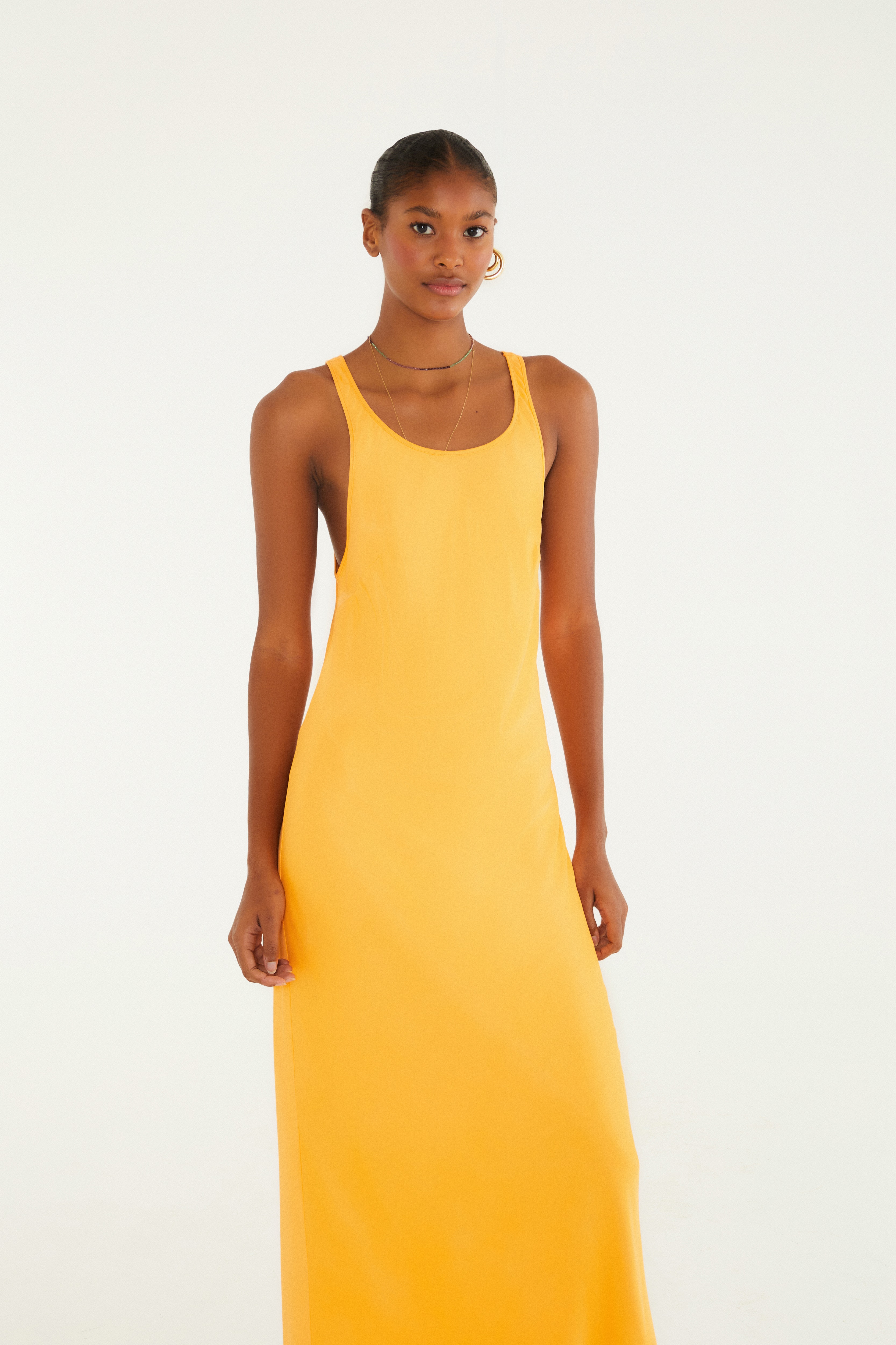 Vestido Regata Cetim