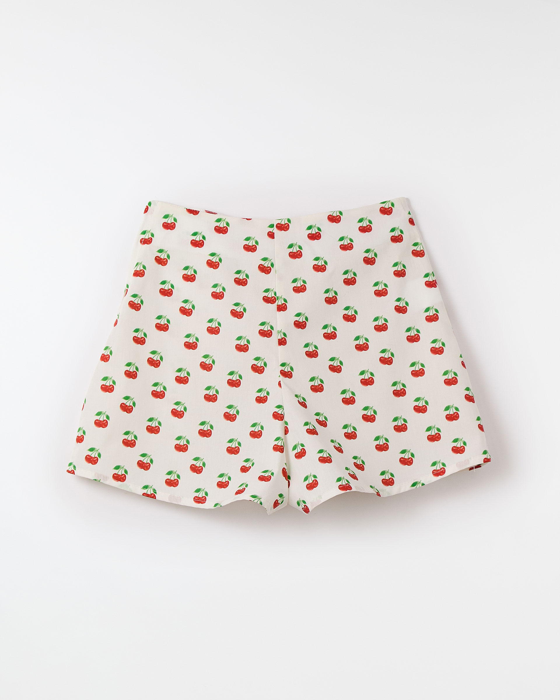 Short Saia Cereja