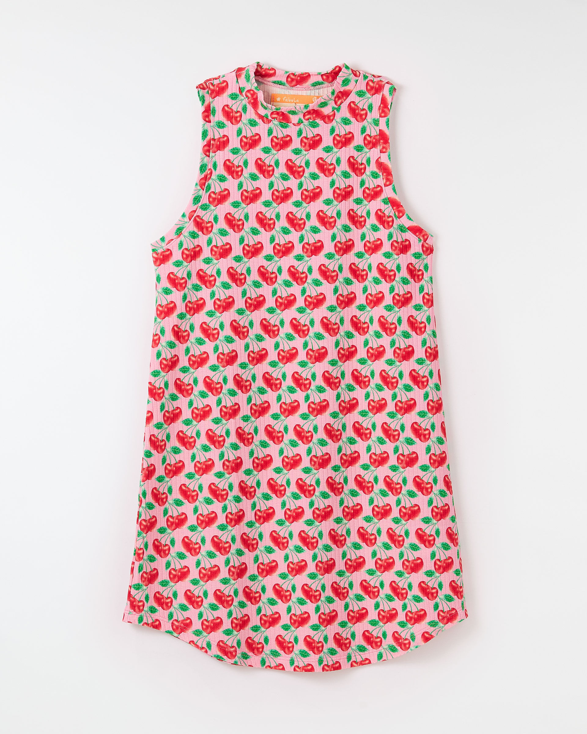 Vestido Malha Cereja Doce