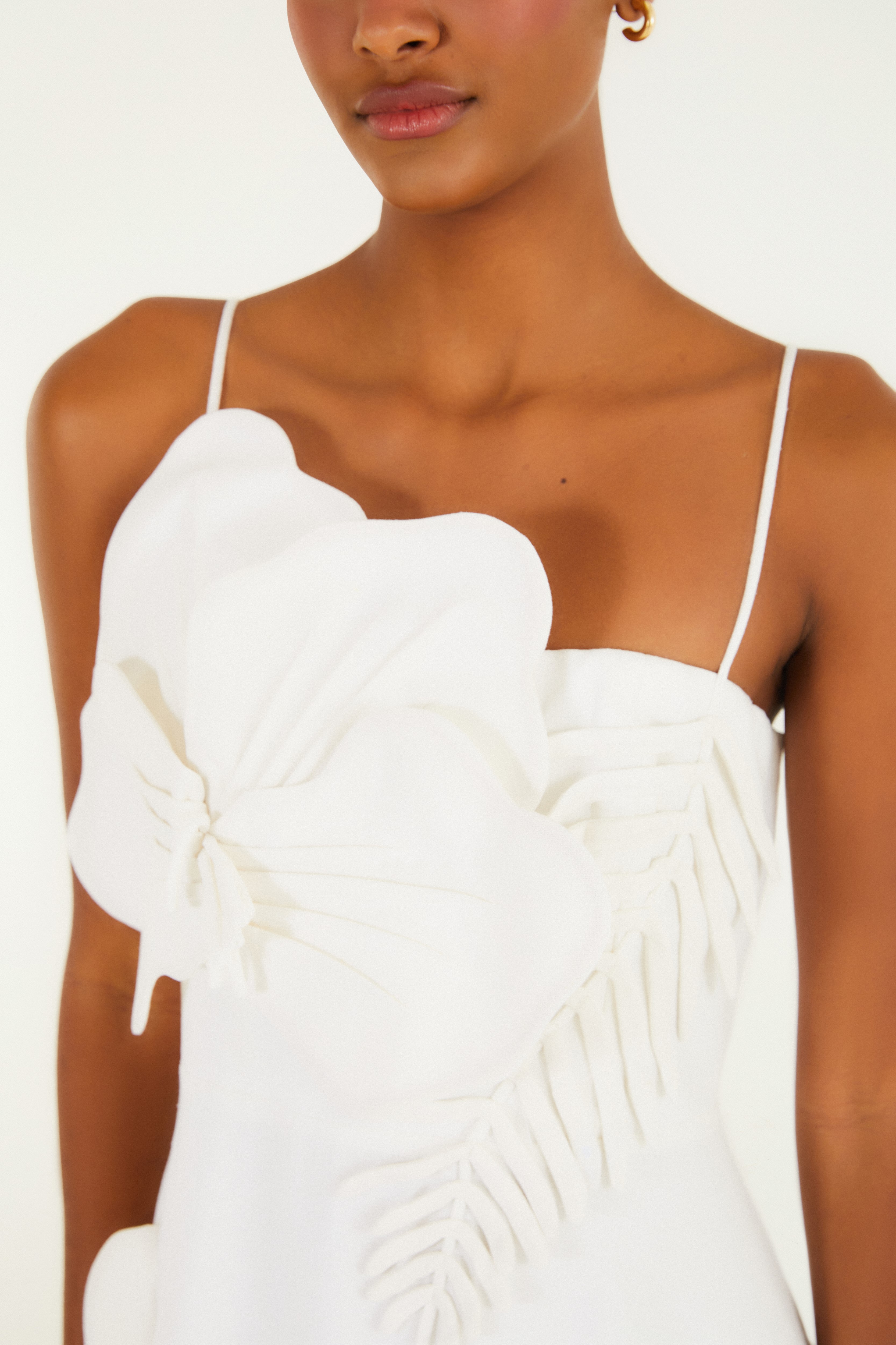 Vestido Artesanal Flor Gabrielle