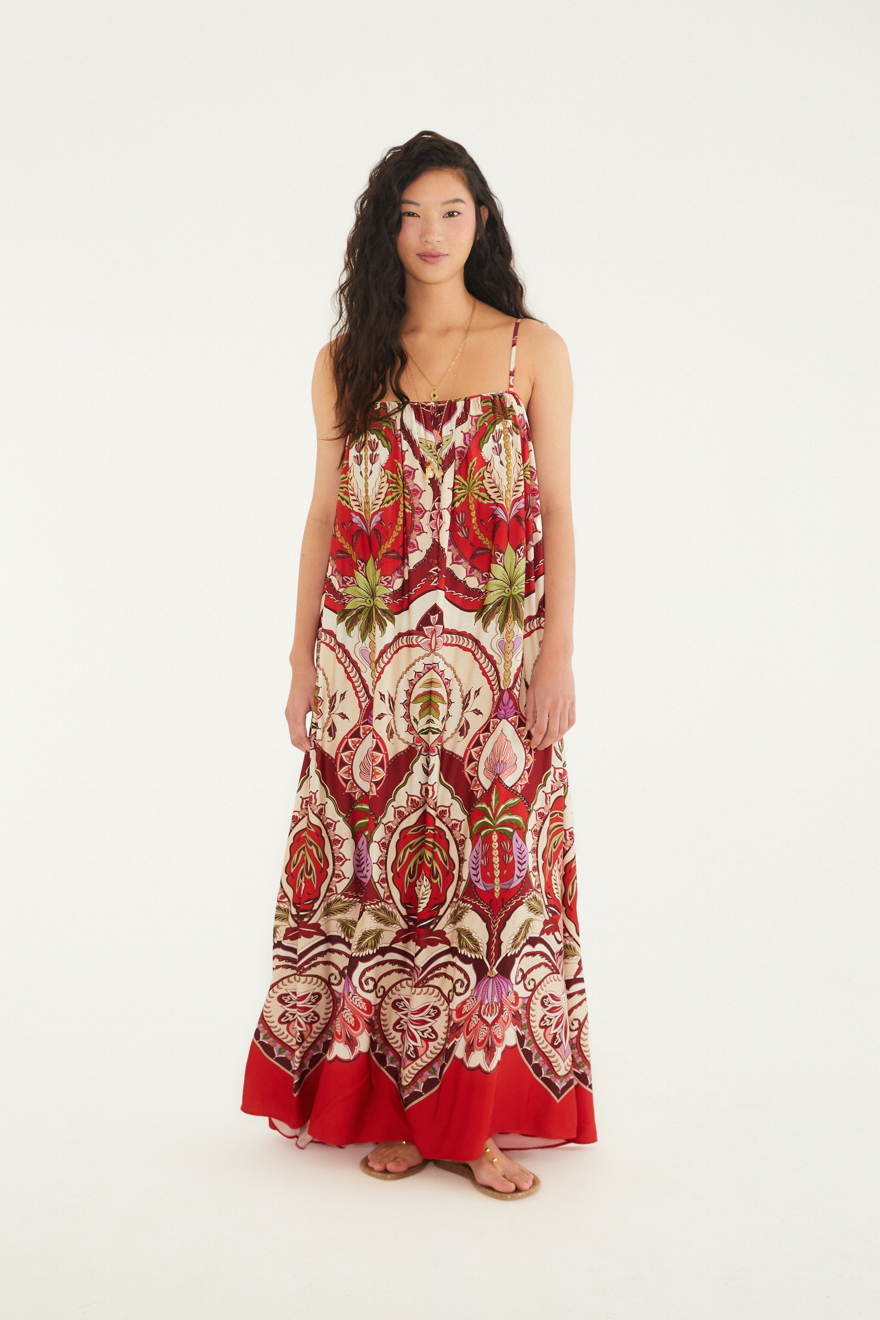 Vestido Cropped Estampado Odara