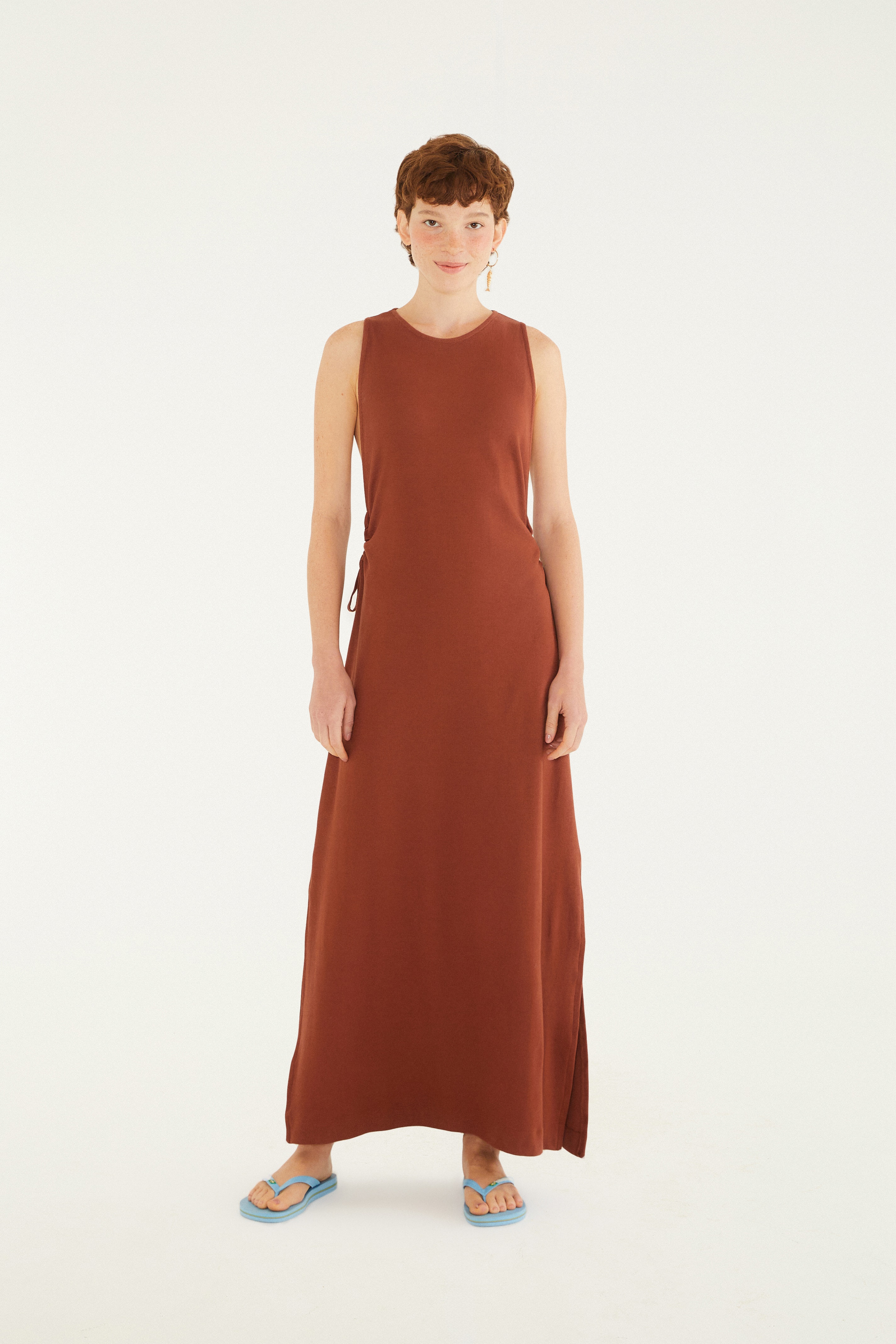 Vestido Rib Cavado
